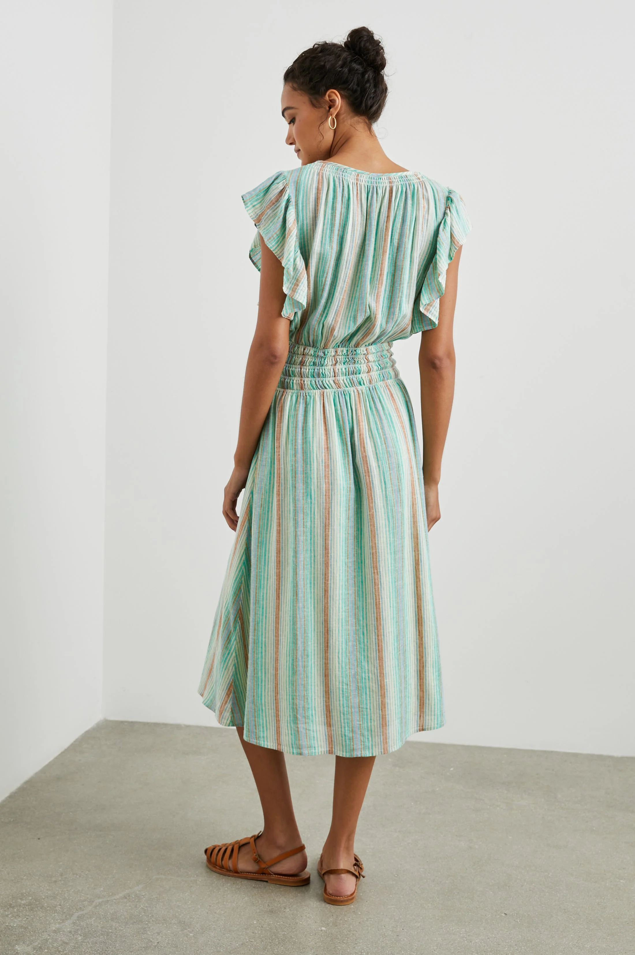 IONA DRESS - SEAVIEW STRIPE - Image 4