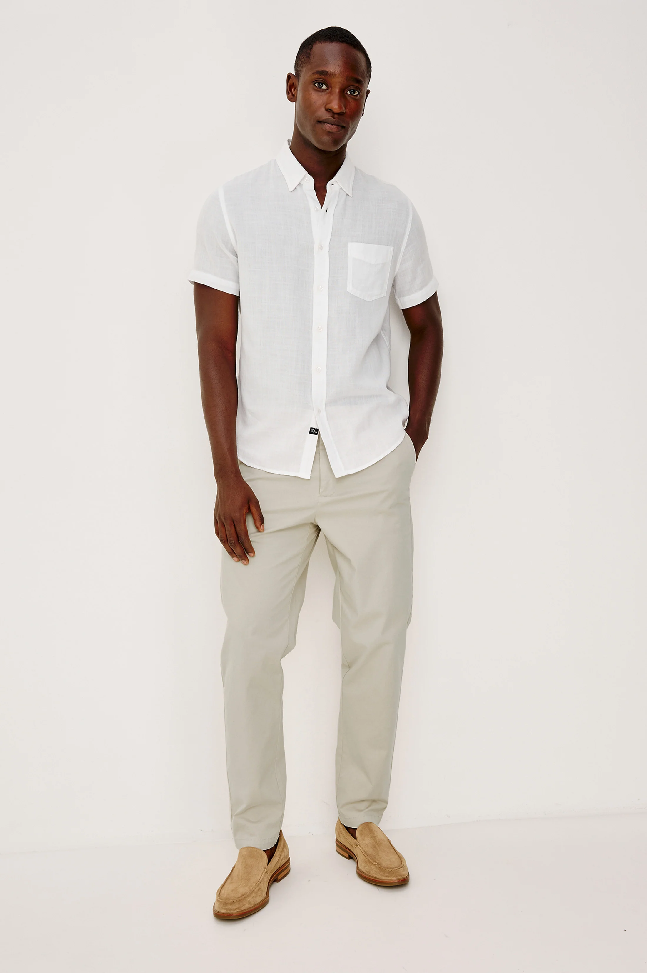 IRVING PANT - STONE - Image 3