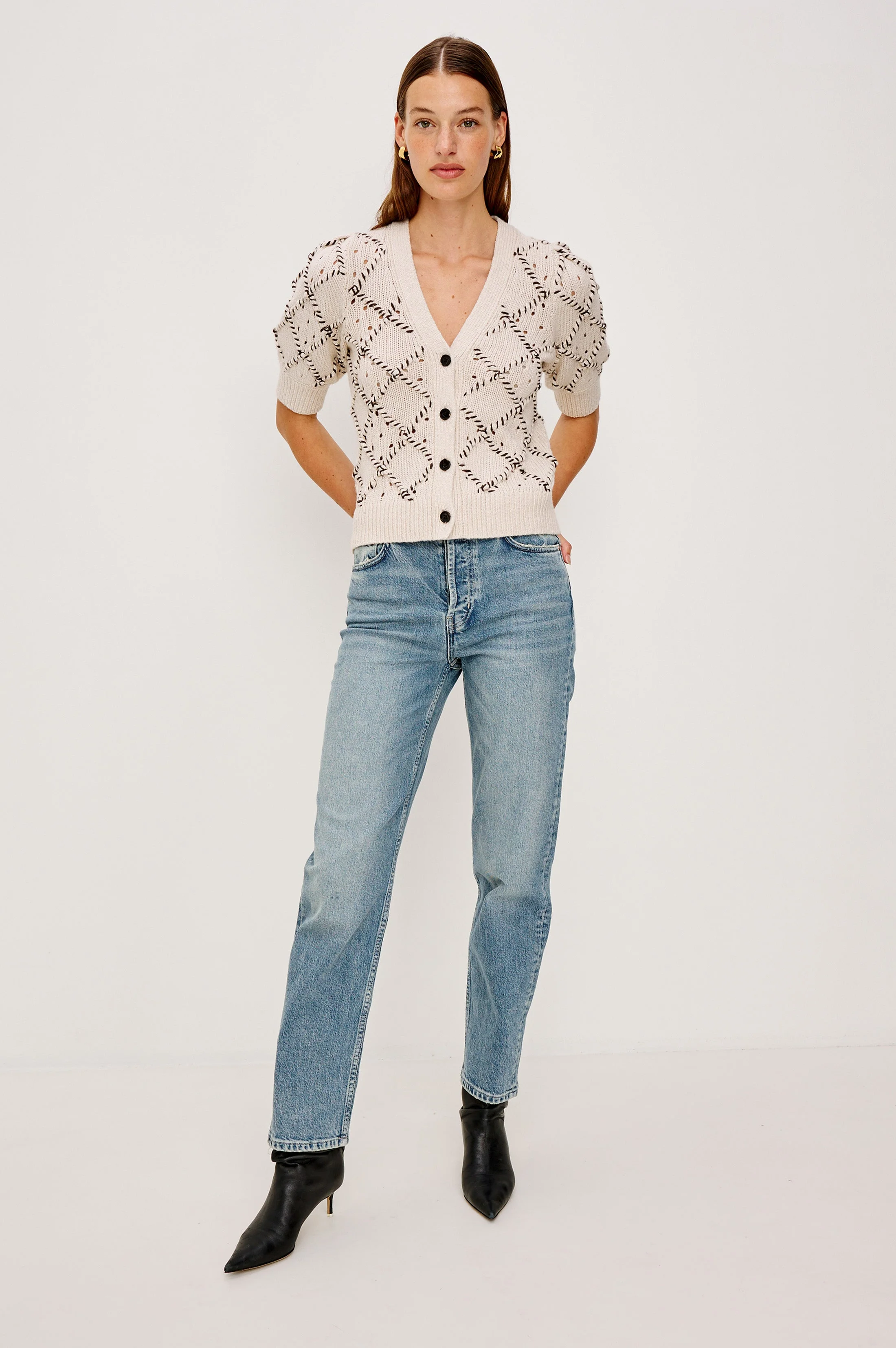ISLA CARDIGAN - OAT - Image 4