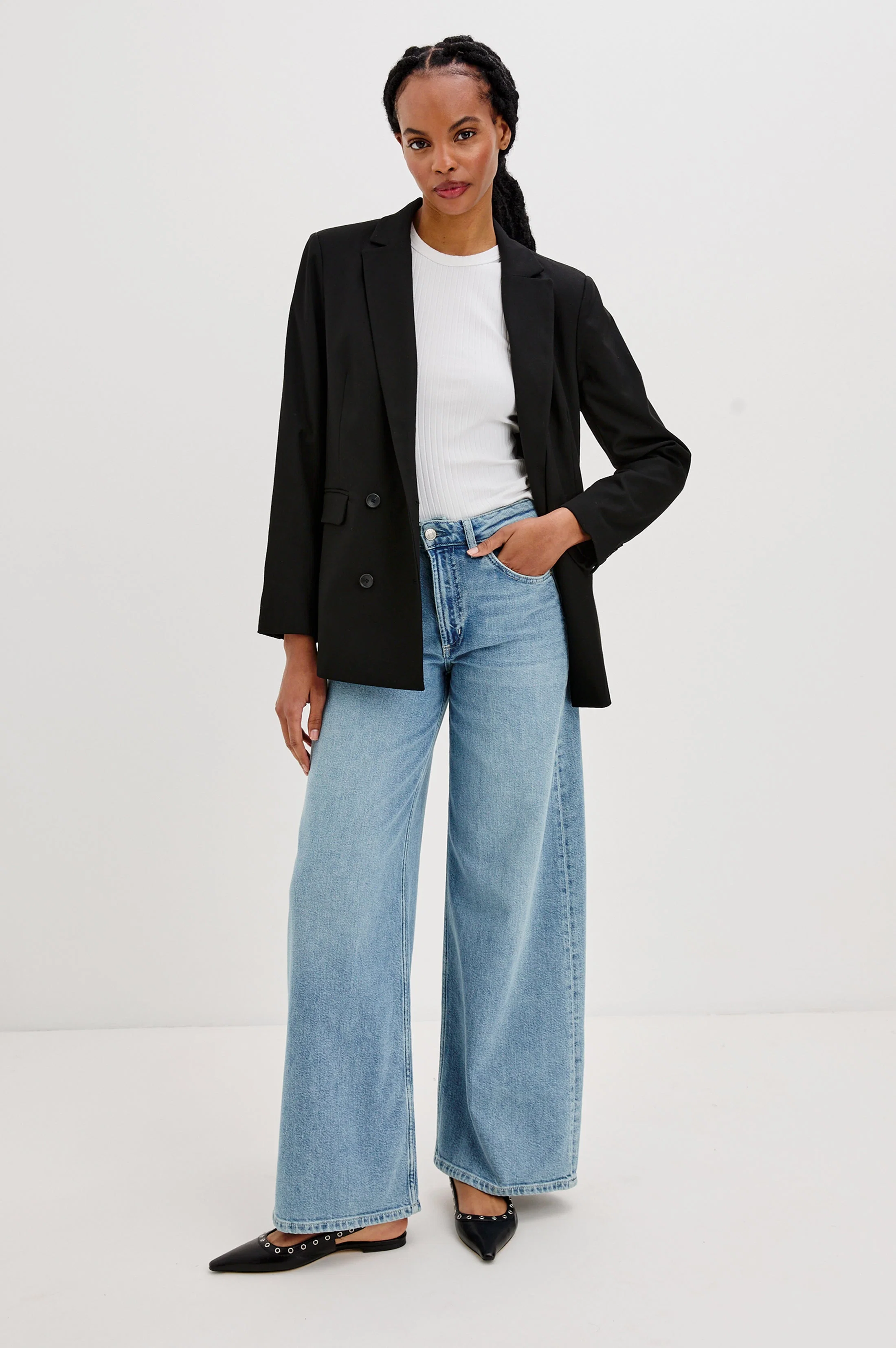 JAC BLAZER - BLACK TWILL - Image 3