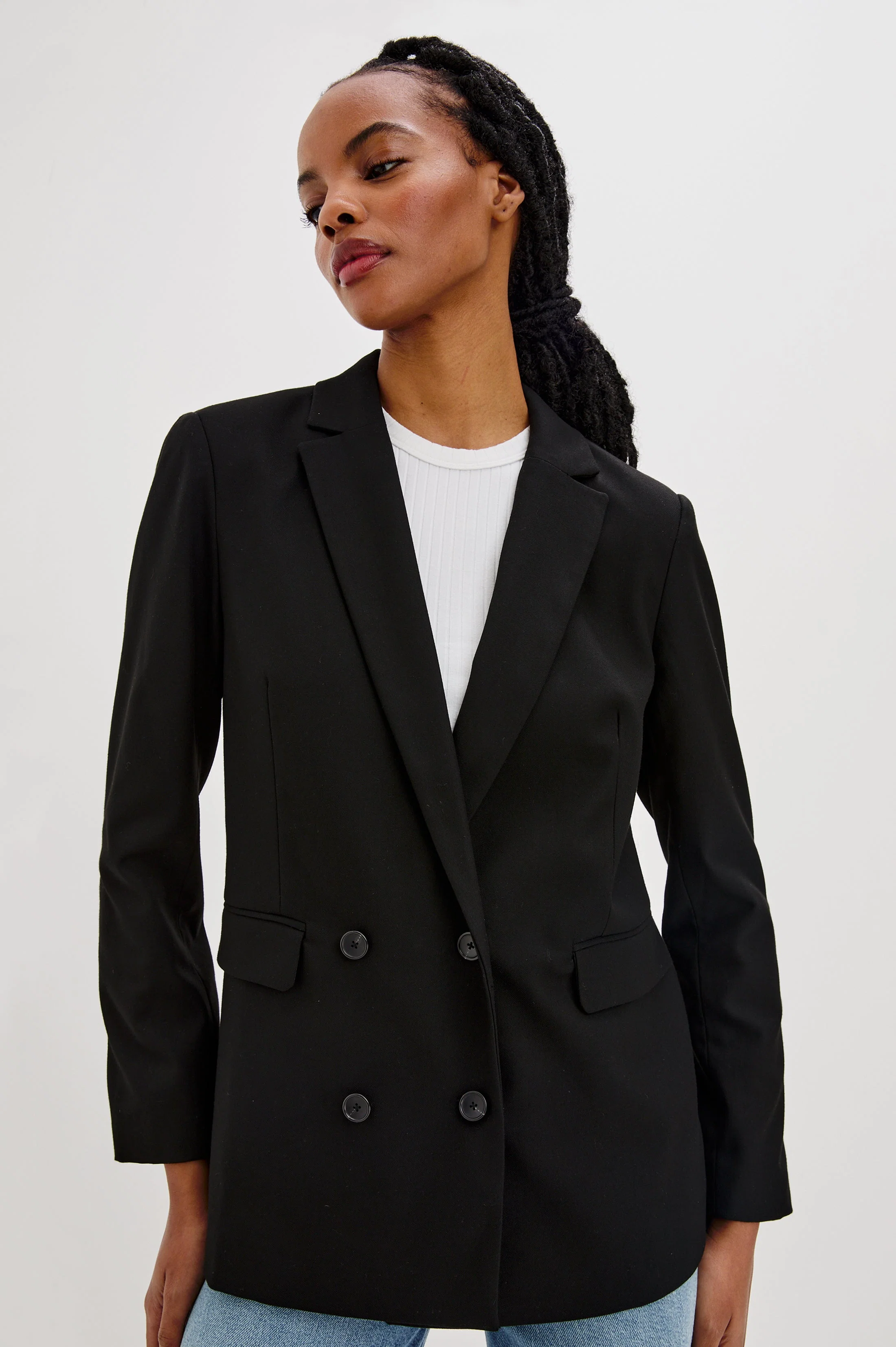 JAC BLAZER - BLACK TWILL - Image 4