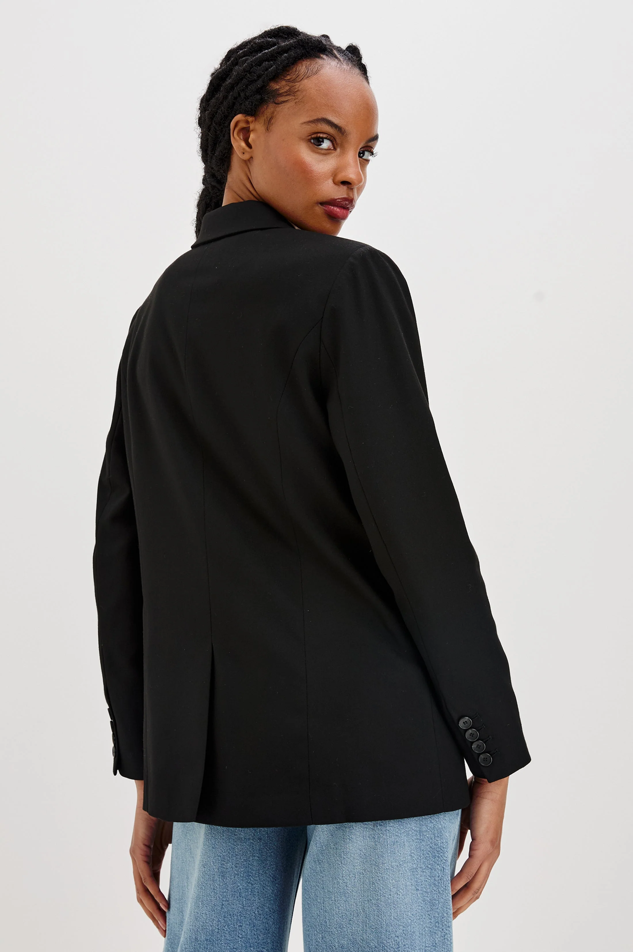 JAC BLAZER - BLACK TWILL - Image 5