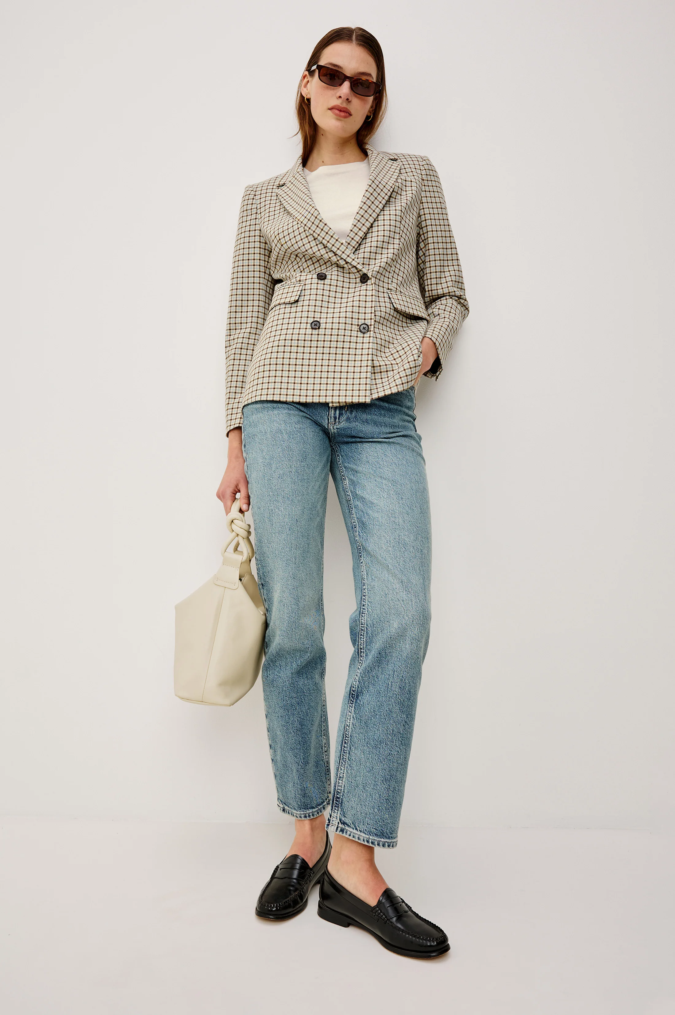 JAC BLAZER - BLUE BAY CHECK - Image 3