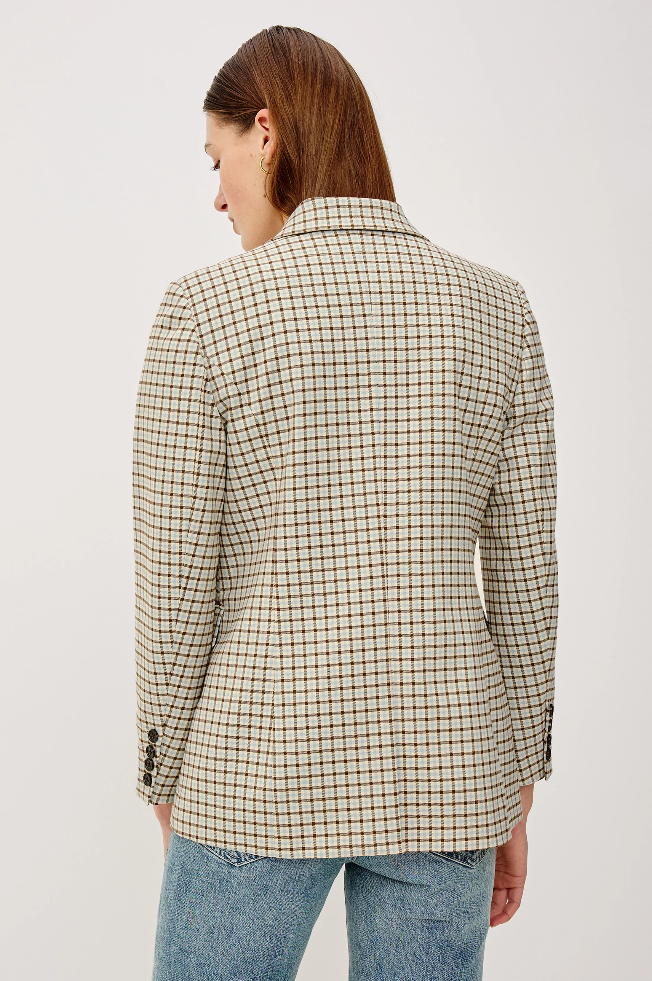 JAC BLAZER - BLUE BAY CHECK - Image 5
