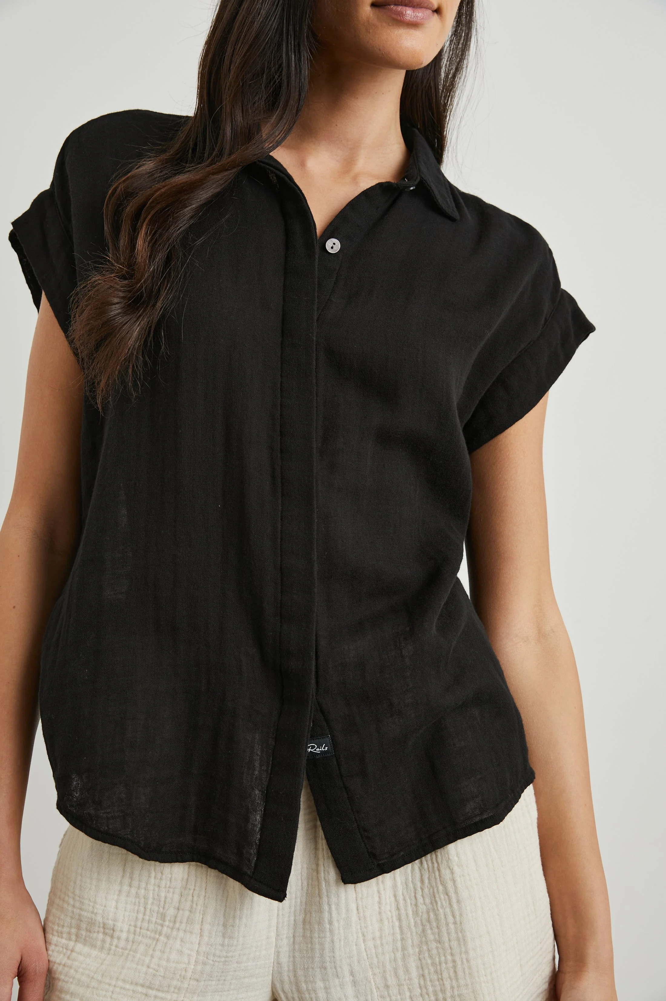 JAMIE SHIRT - BLACK - Image 2