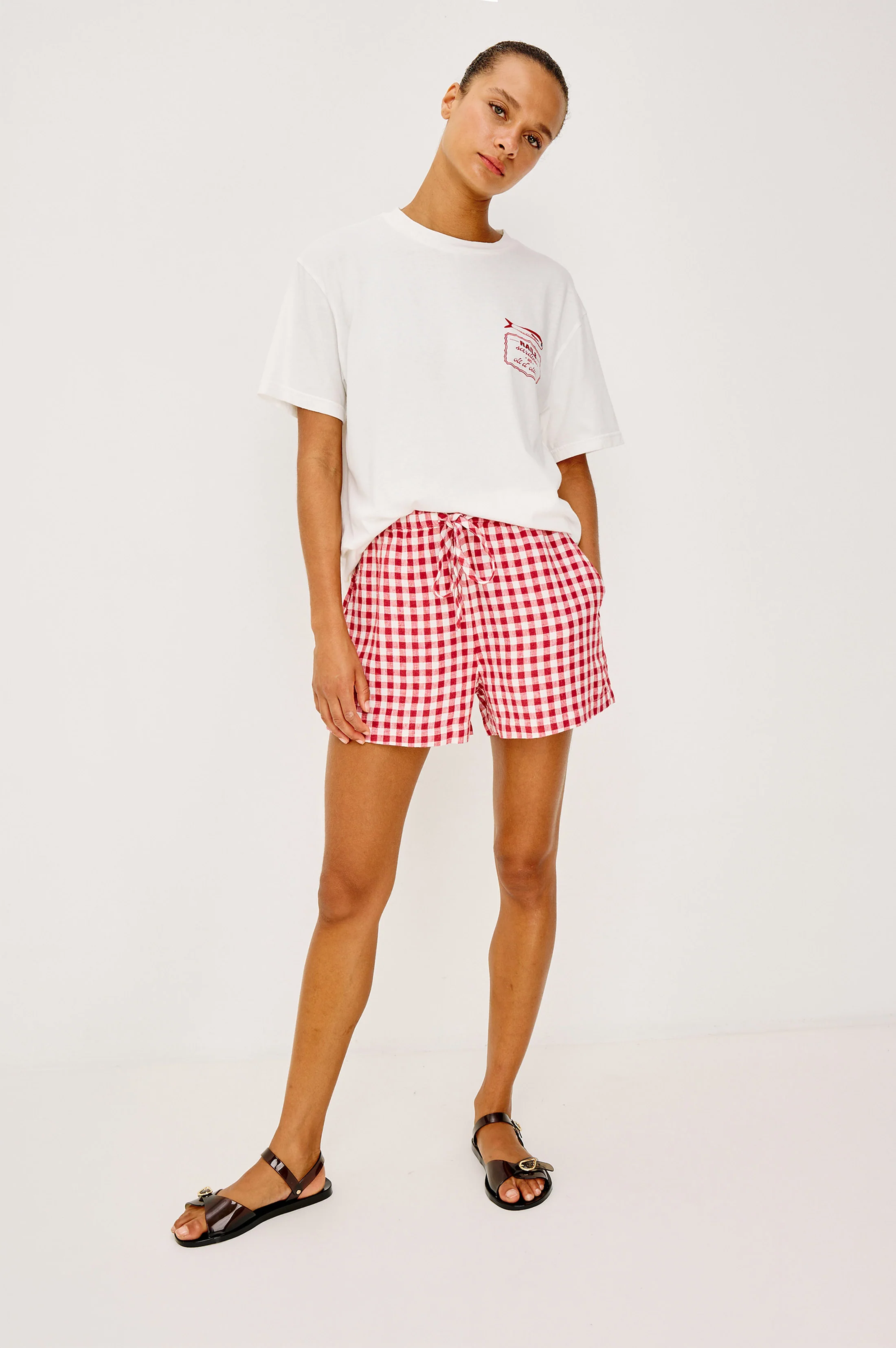 JENNER SHORT - PICNIC CHECK - Image 4