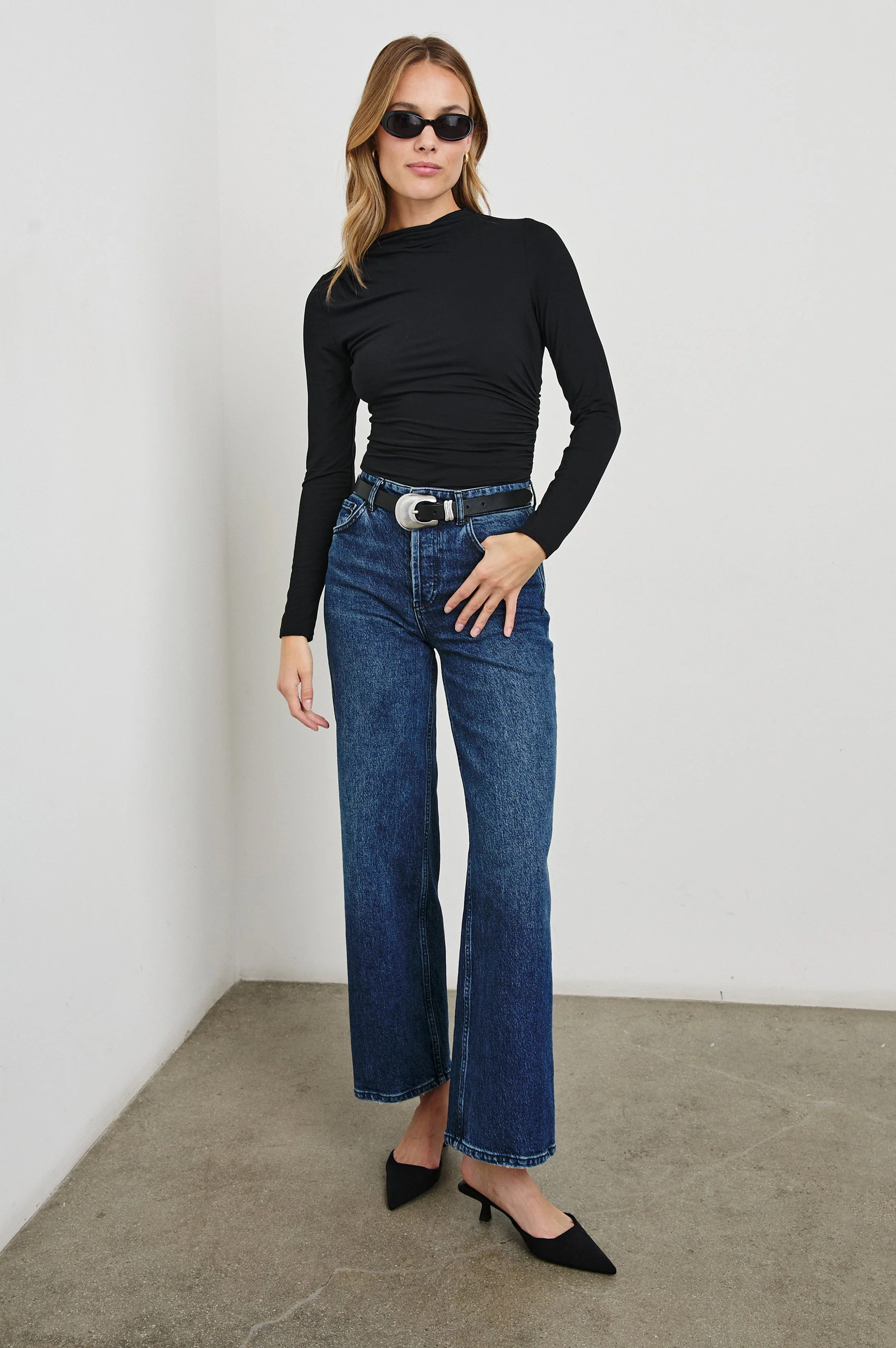 JOELLE TOP - BLACK ONYX - Image 4