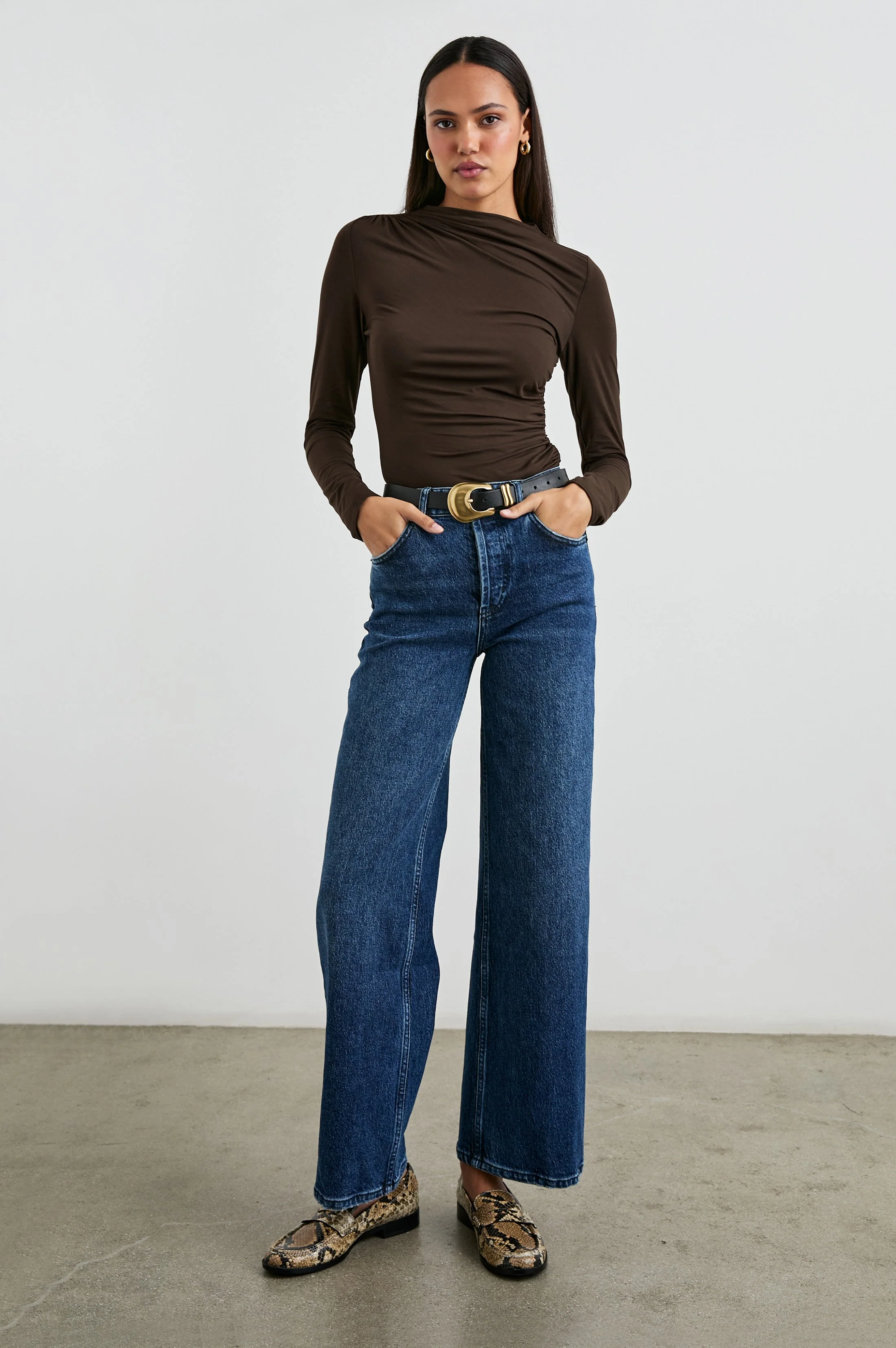 JOELLE TOP - ESPRESSO - Image 3