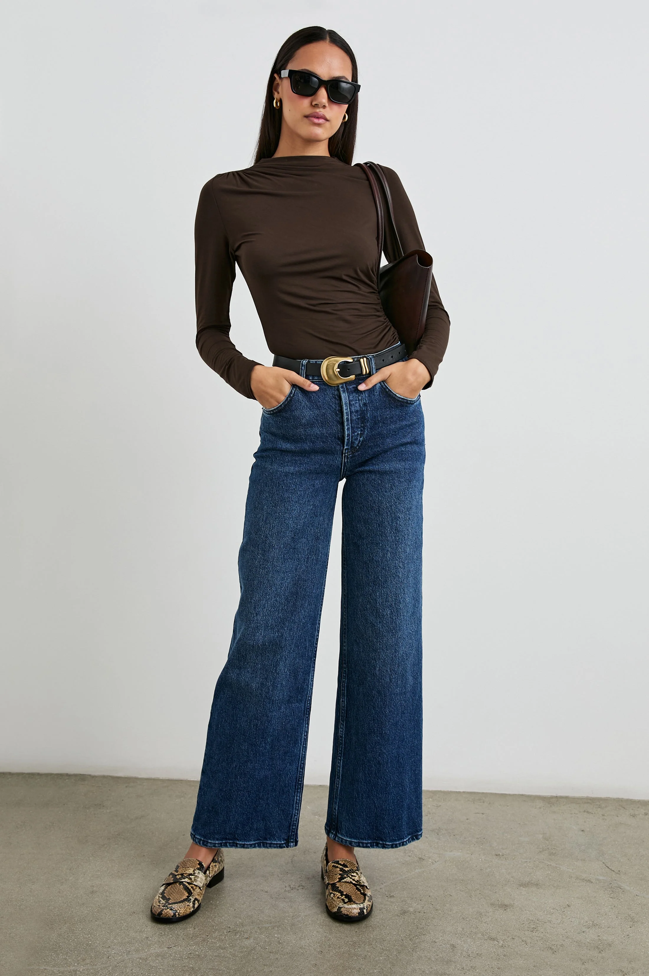 JOELLE TOP - ESPRESSO - Image 4