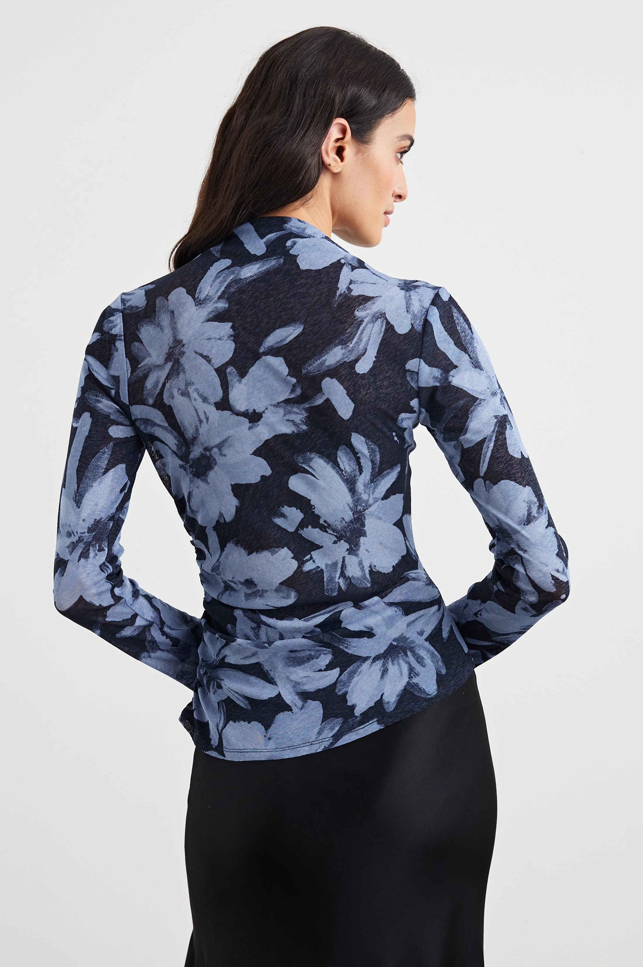 JOELLE TOP - MIDNIGHT LILY - Image 5