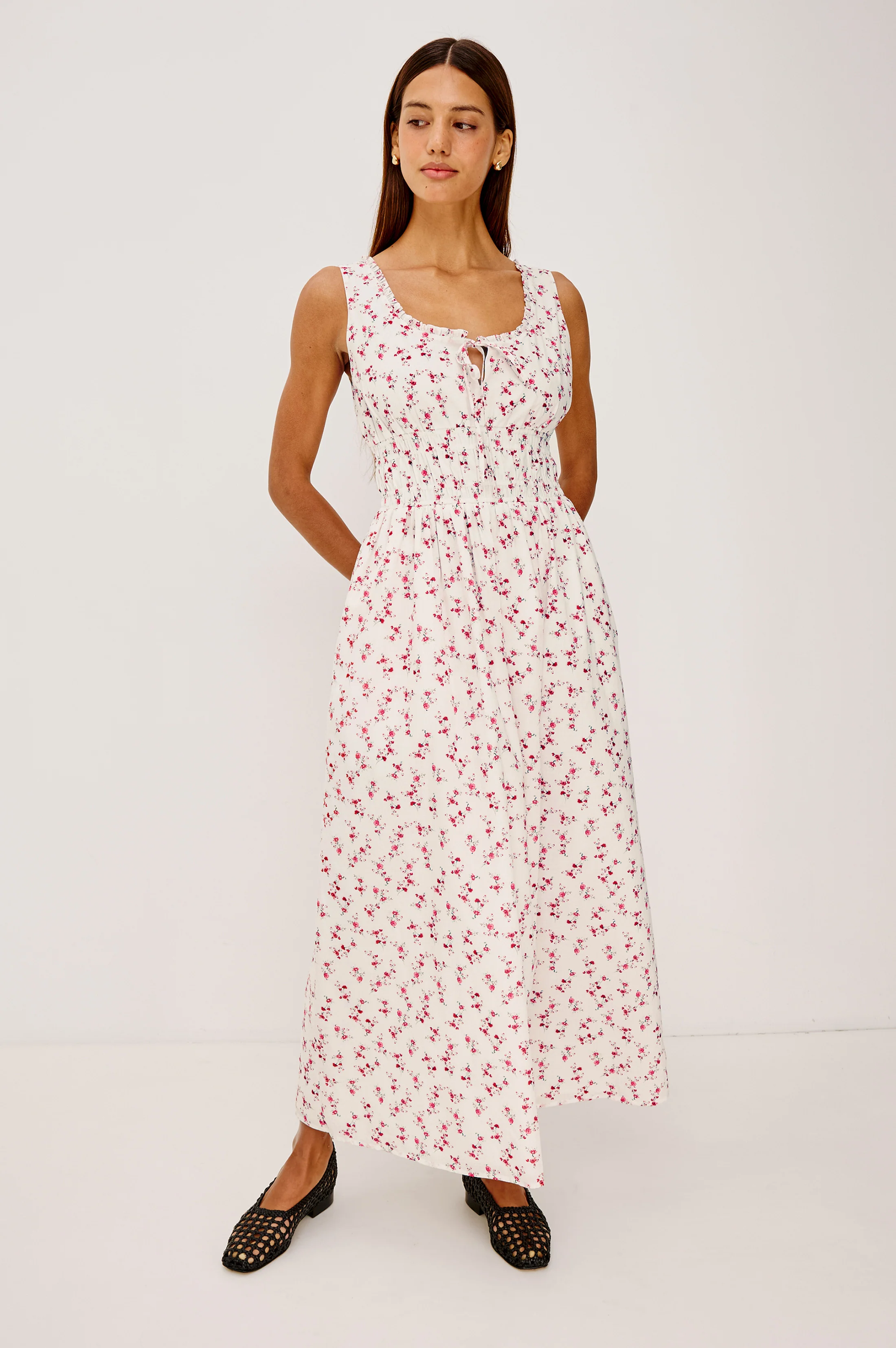 JORDIE DRESS - ROUGE ROMANTIC - Image 3