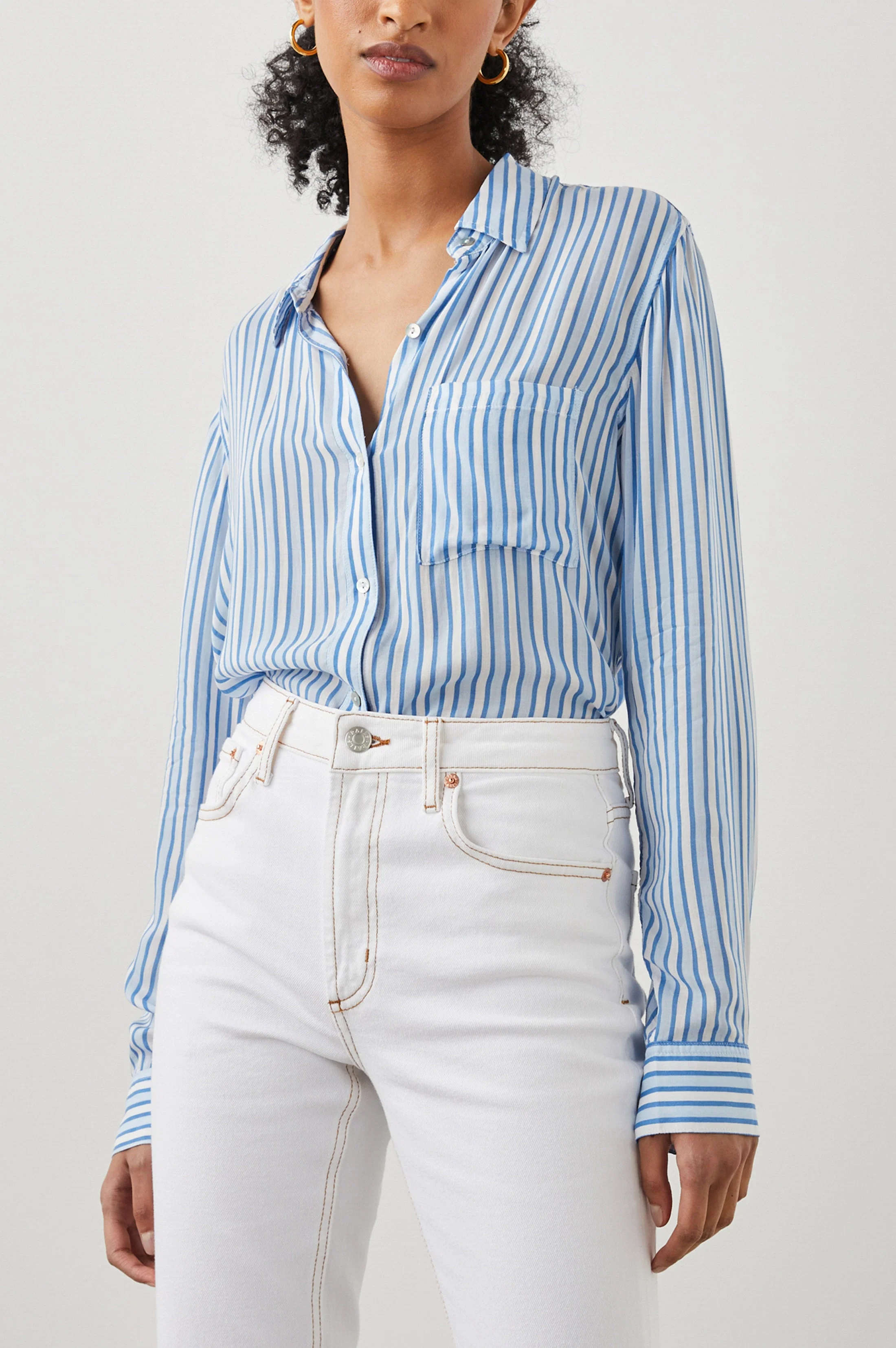 JOSEPHINE SHIRT - MAR STRIPE - Image 3