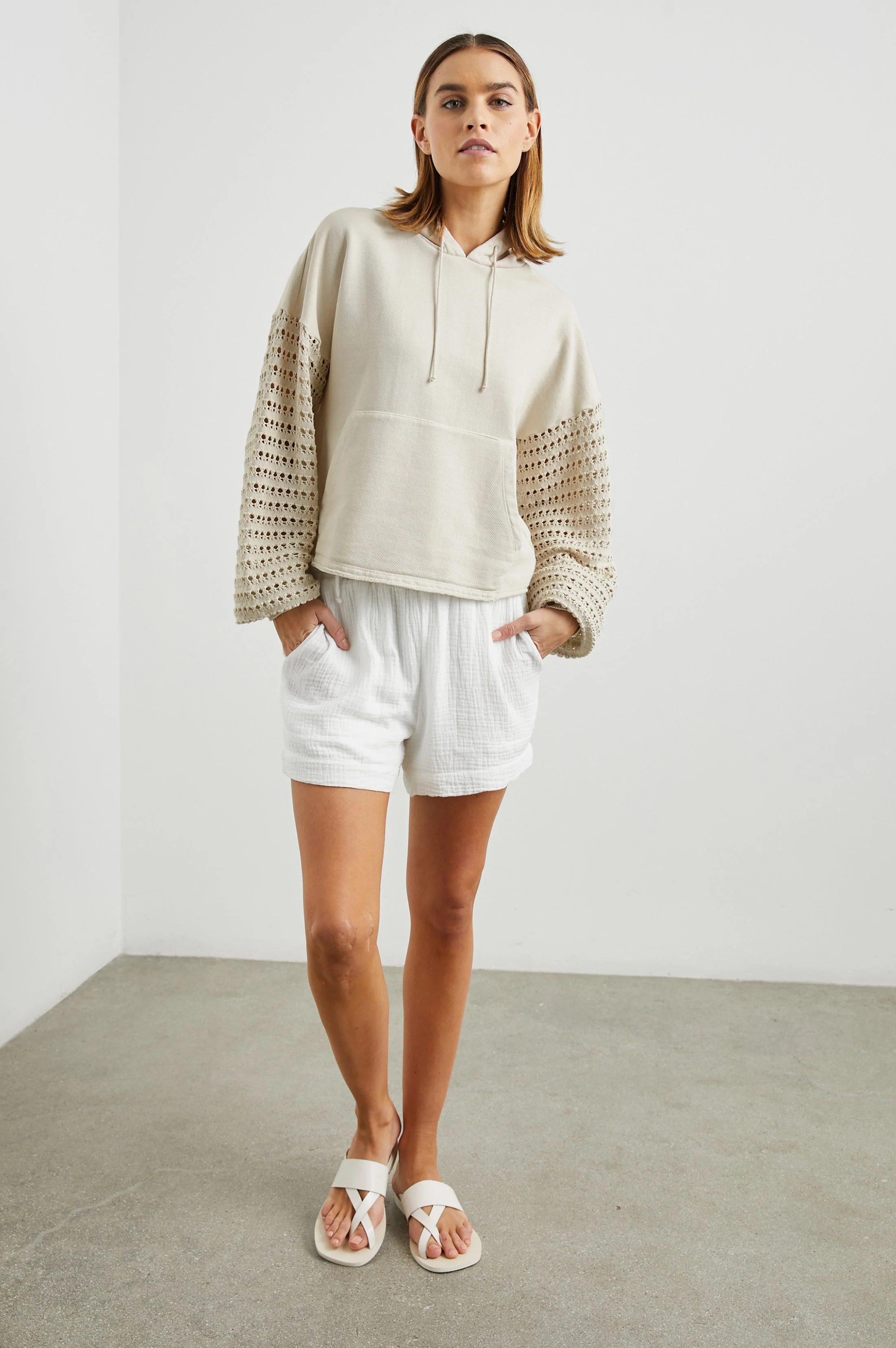 JOYCE SWEATSHIRT - FLAX - Image 3