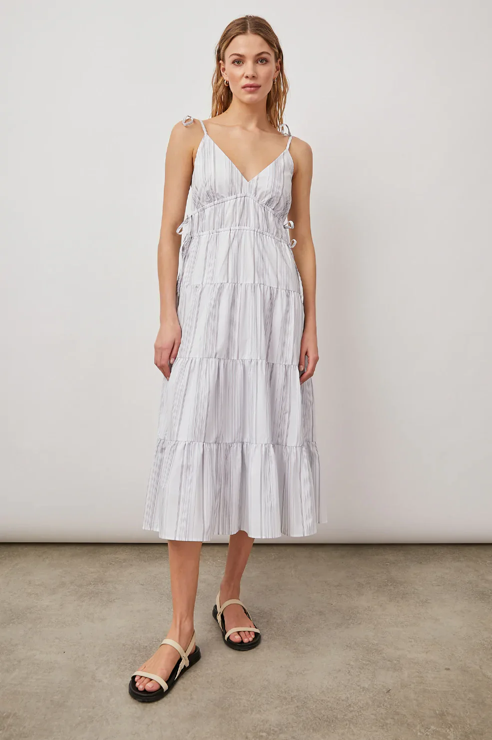 JULIA DRESS - WEST SEAPORT STRIPE