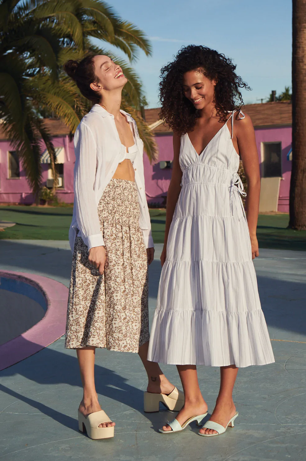 JULIA DRESS - WEST SEAPORT STRIPE - Image 2