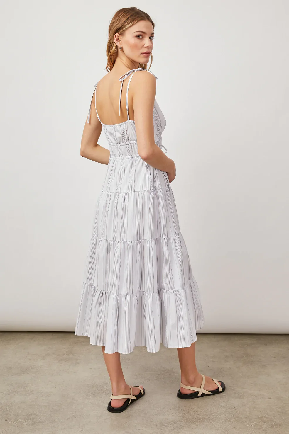 JULIA DRESS - WEST SEAPORT STRIPE - Image 5