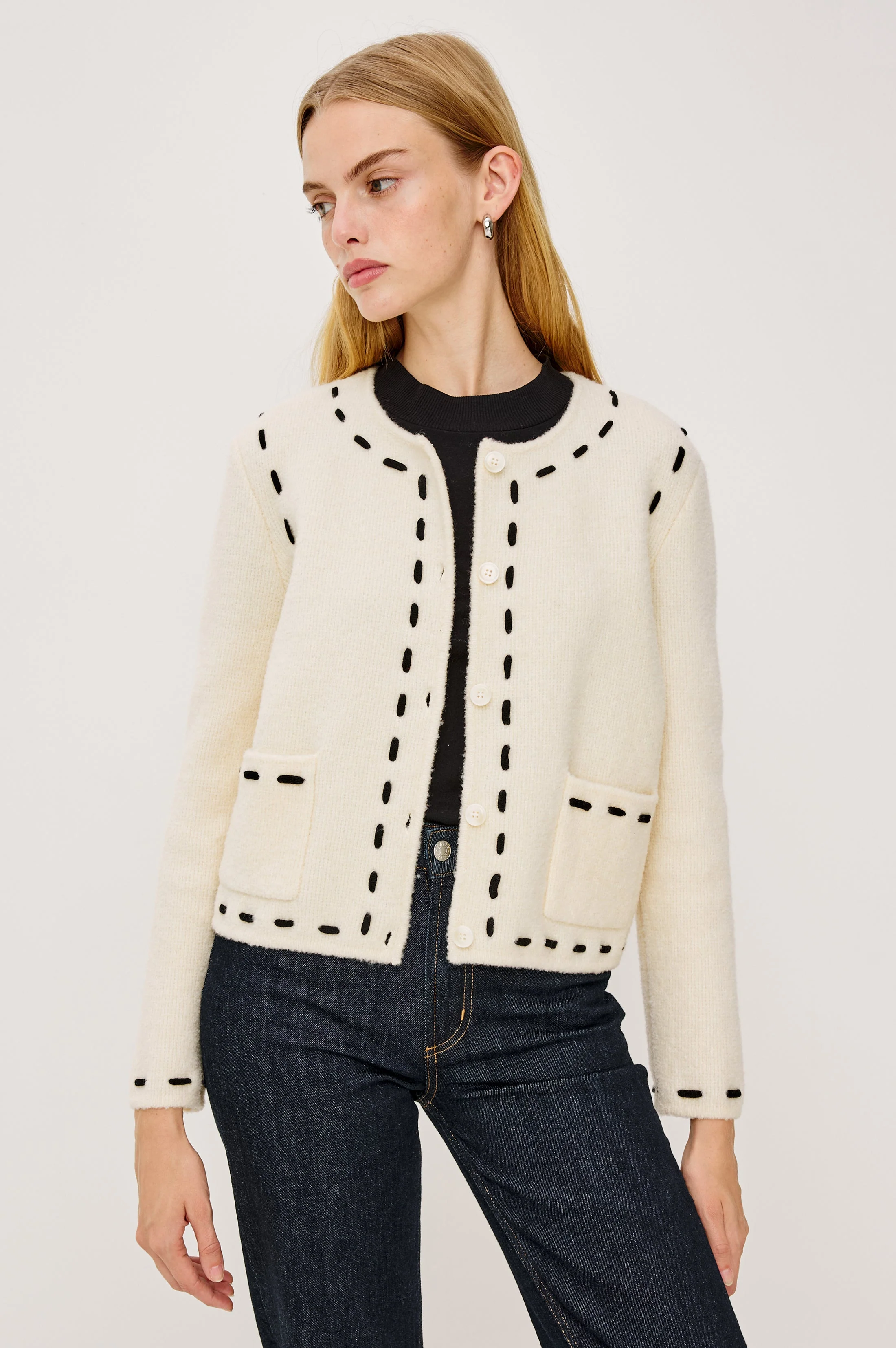 JULIETTE CARDIGAN - IVORY