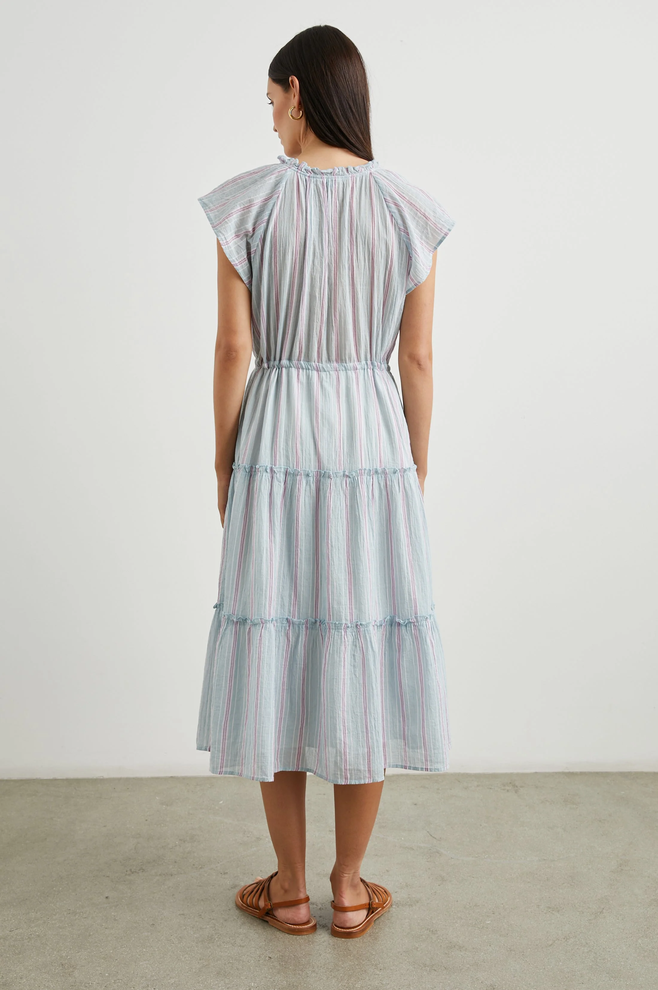 JUNI DRESS - PLACID STRIPE - Image 5