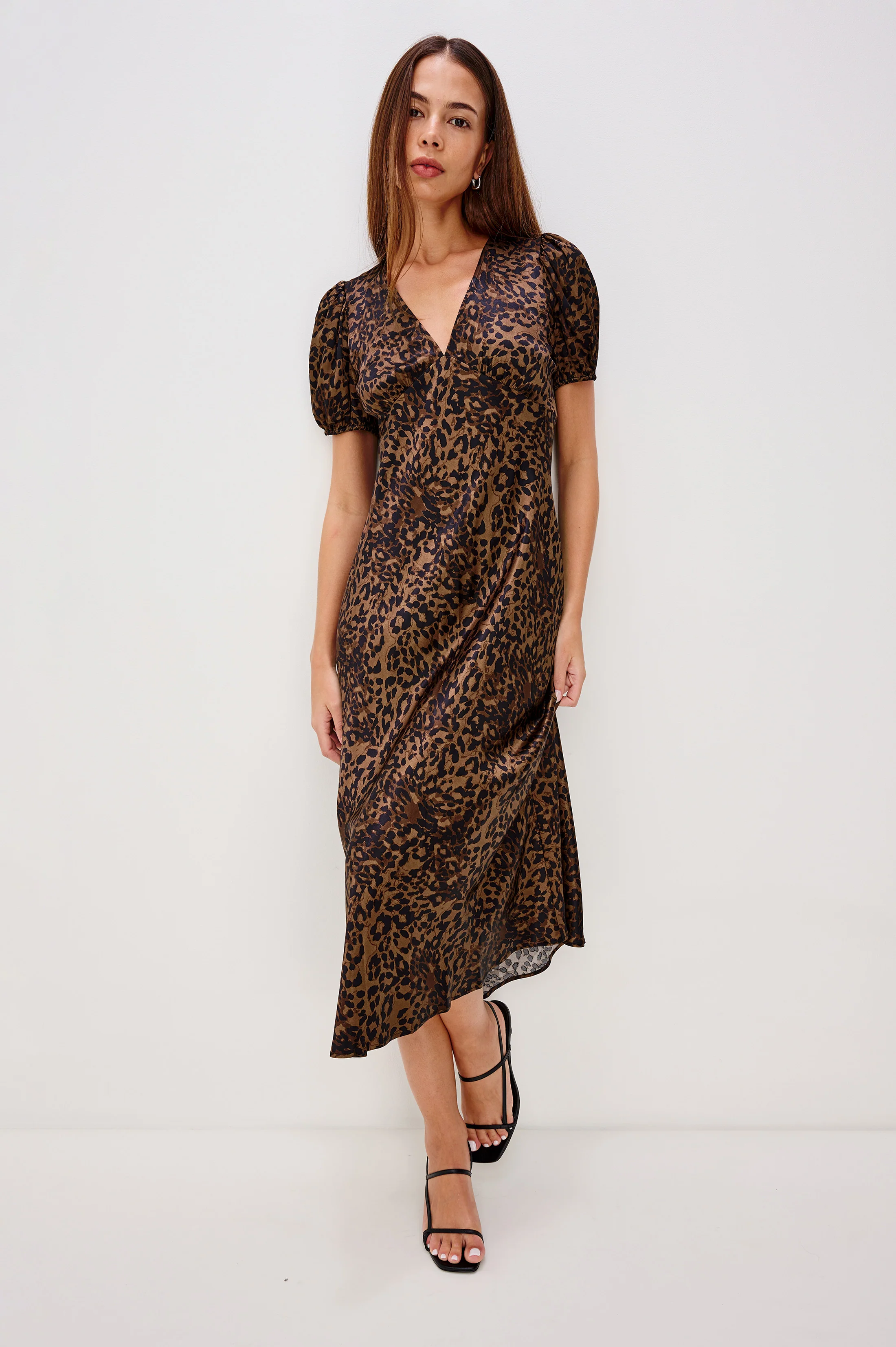 JUNIA DRESS - GINGER SPOTTED - Image 3