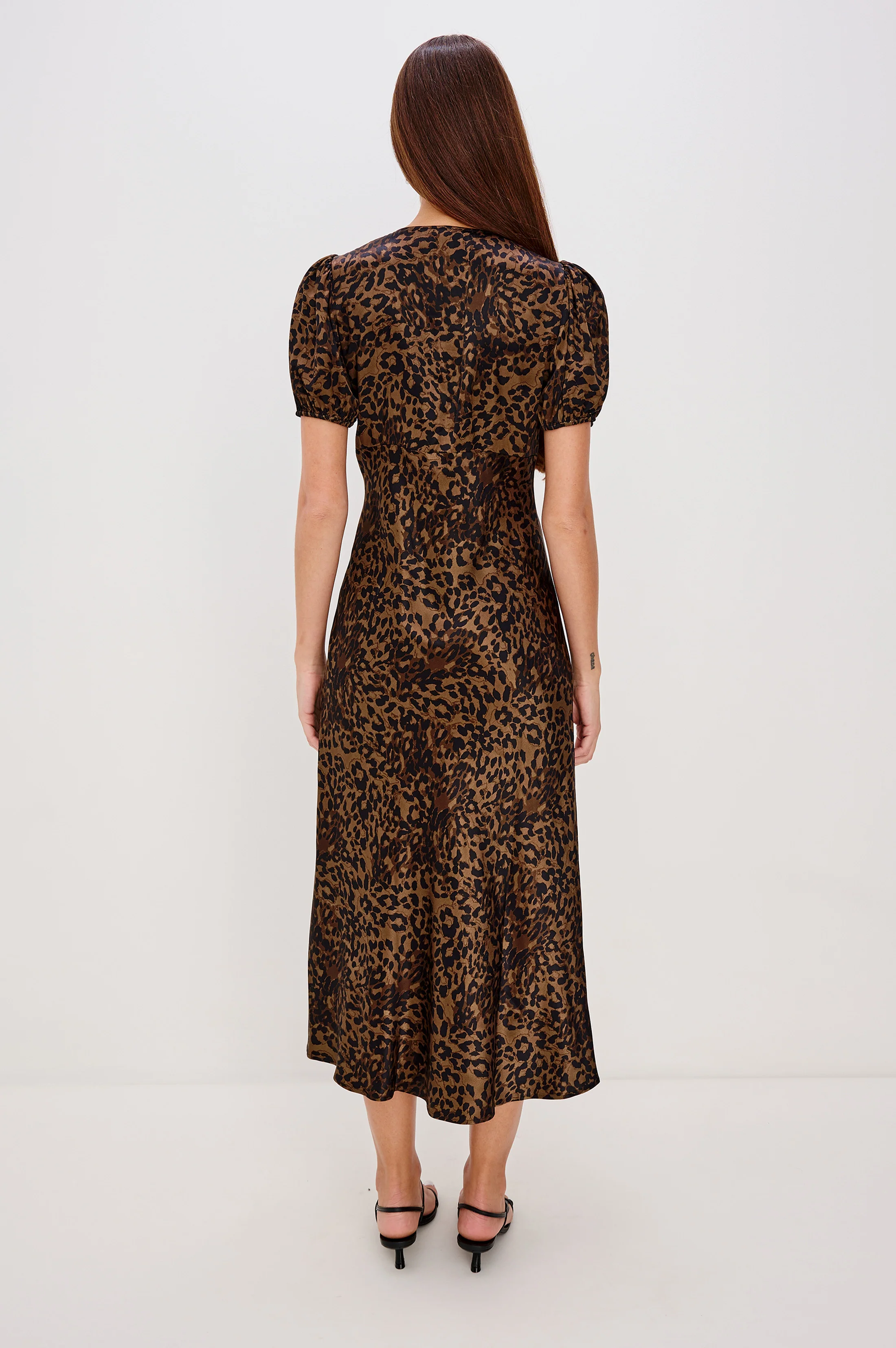 JUNIA DRESS - GINGER SPOTTED - Image 5