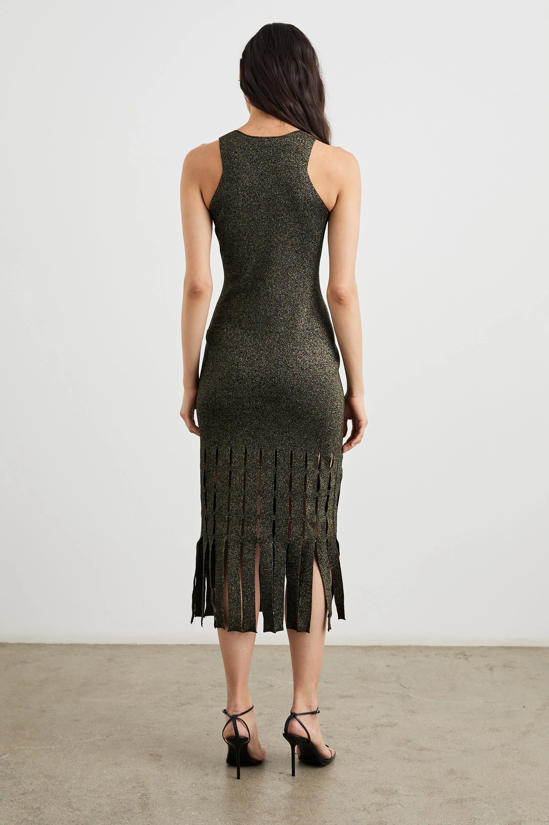 KAIA DRESS - GOLD LUREX - Image 5