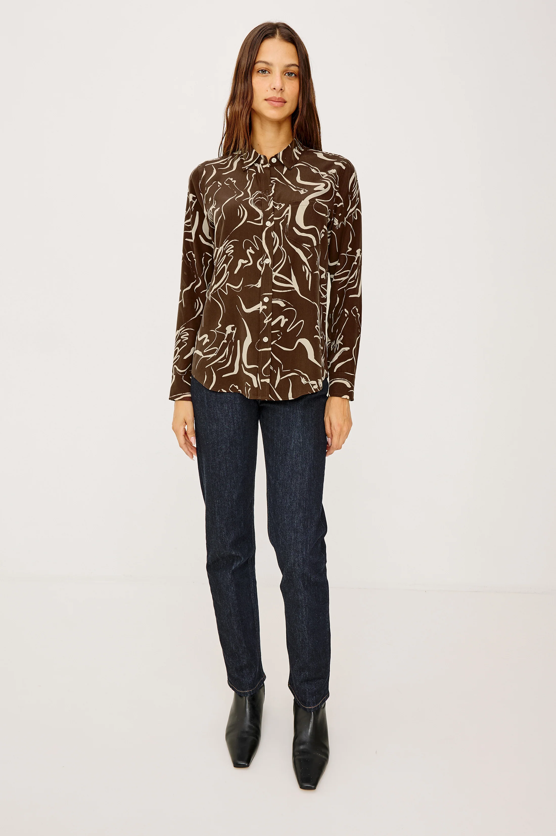 KATE SHIRT - BROWN COLT - Image 3
