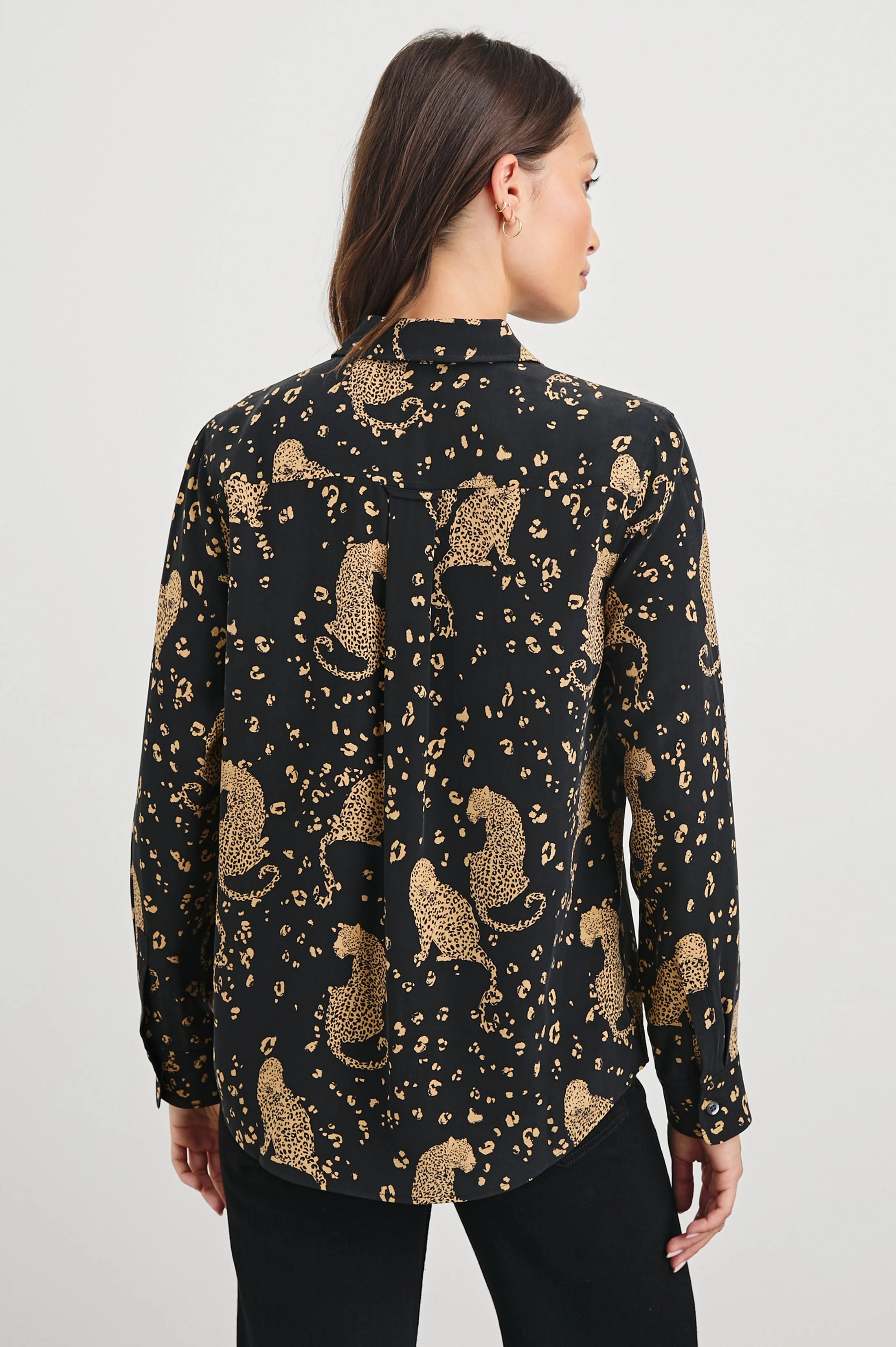 KATE SHIRT - NOIR LEOPARD - Image 5