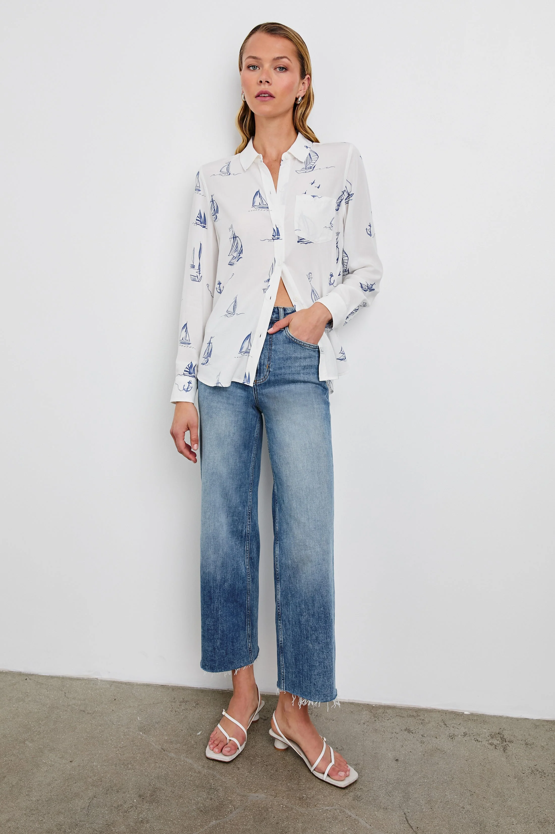 KATHRYN SHIRT - SAILBOATS - Image 3