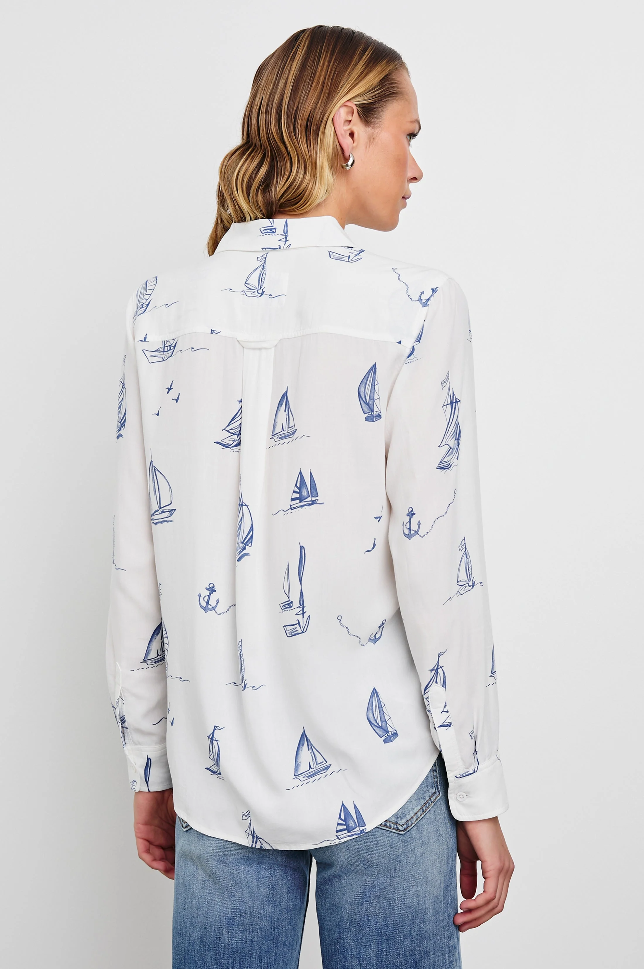 KATHRYN SHIRT - SAILBOATS - Image 5