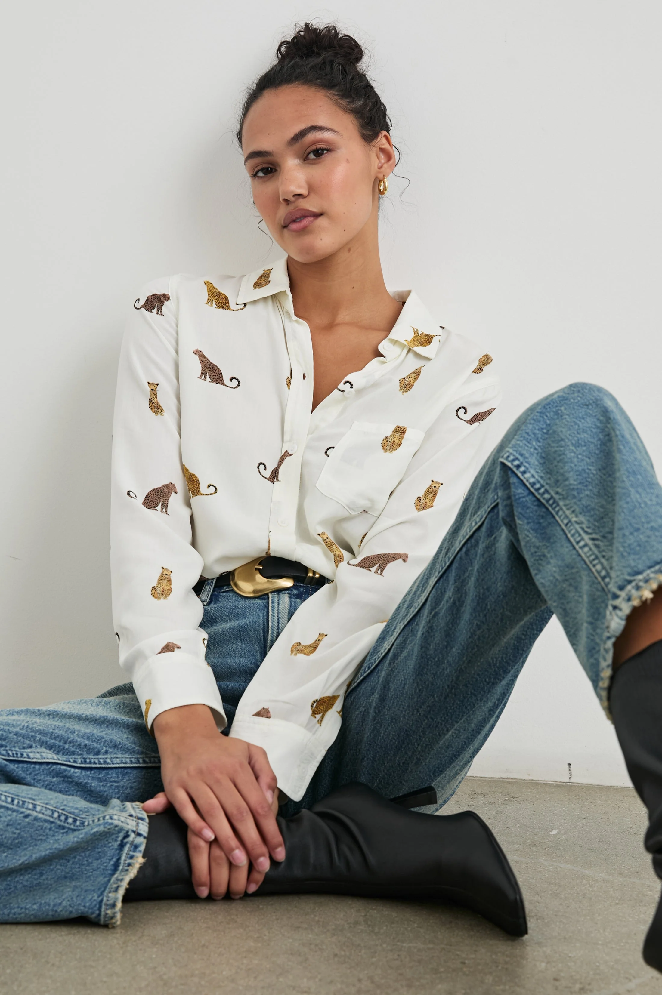 KATHRYN SHIRT - WILD ANIMALS