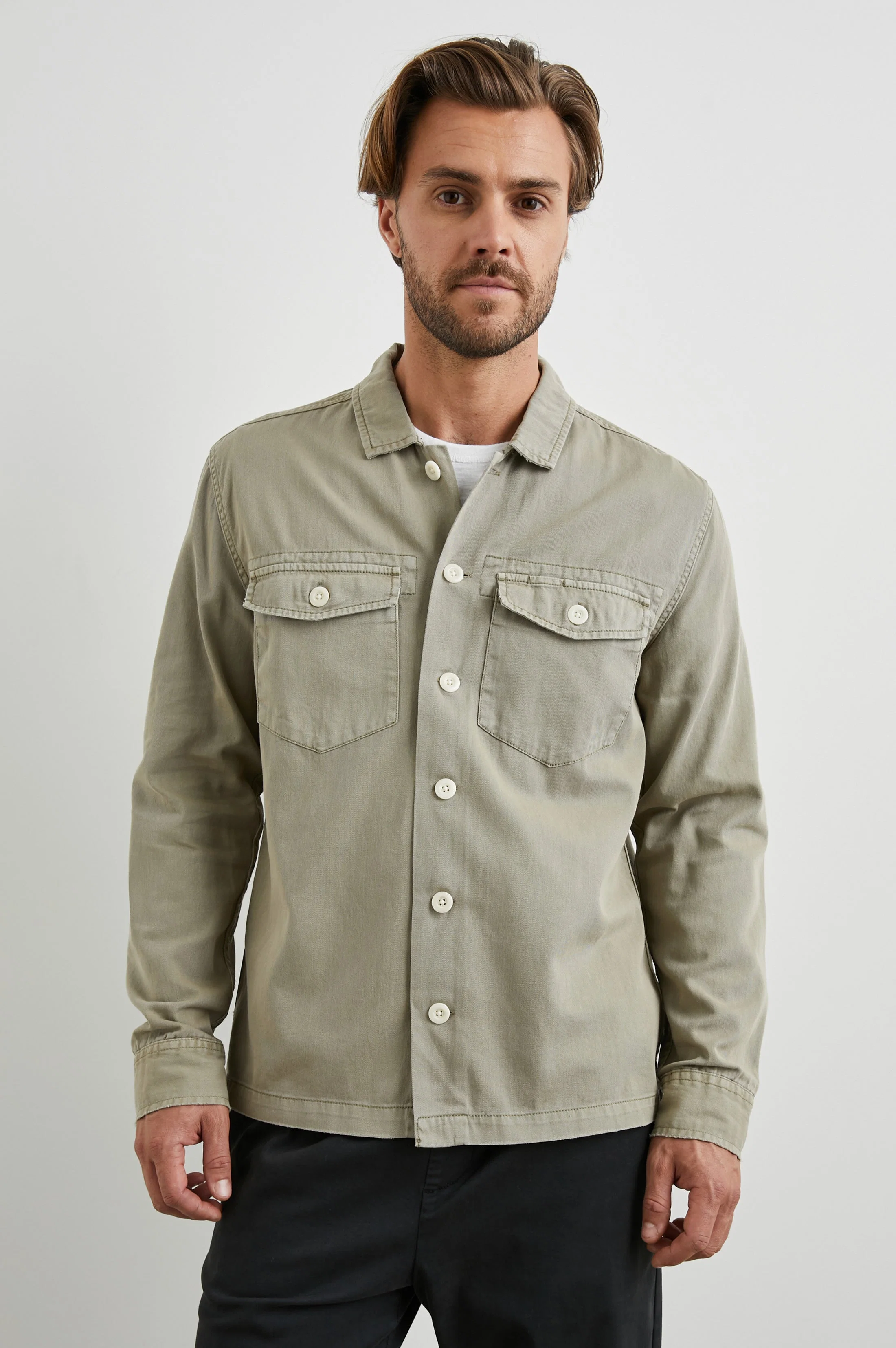 KEROUAC SHIRT JACKET - NATURAL - Image 3