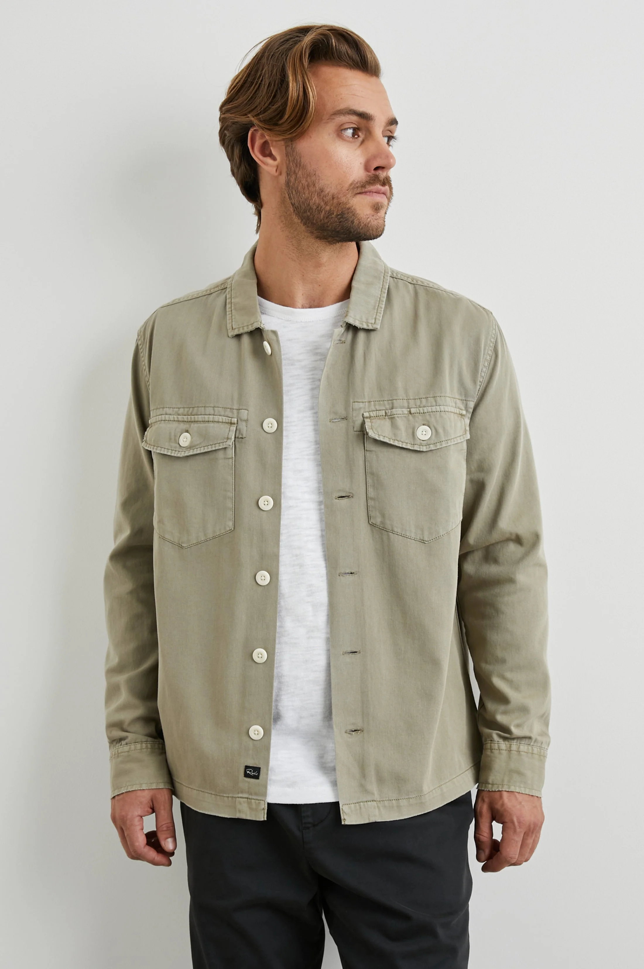 KEROUAC SHIRT JACKET - NATURAL - Image 4