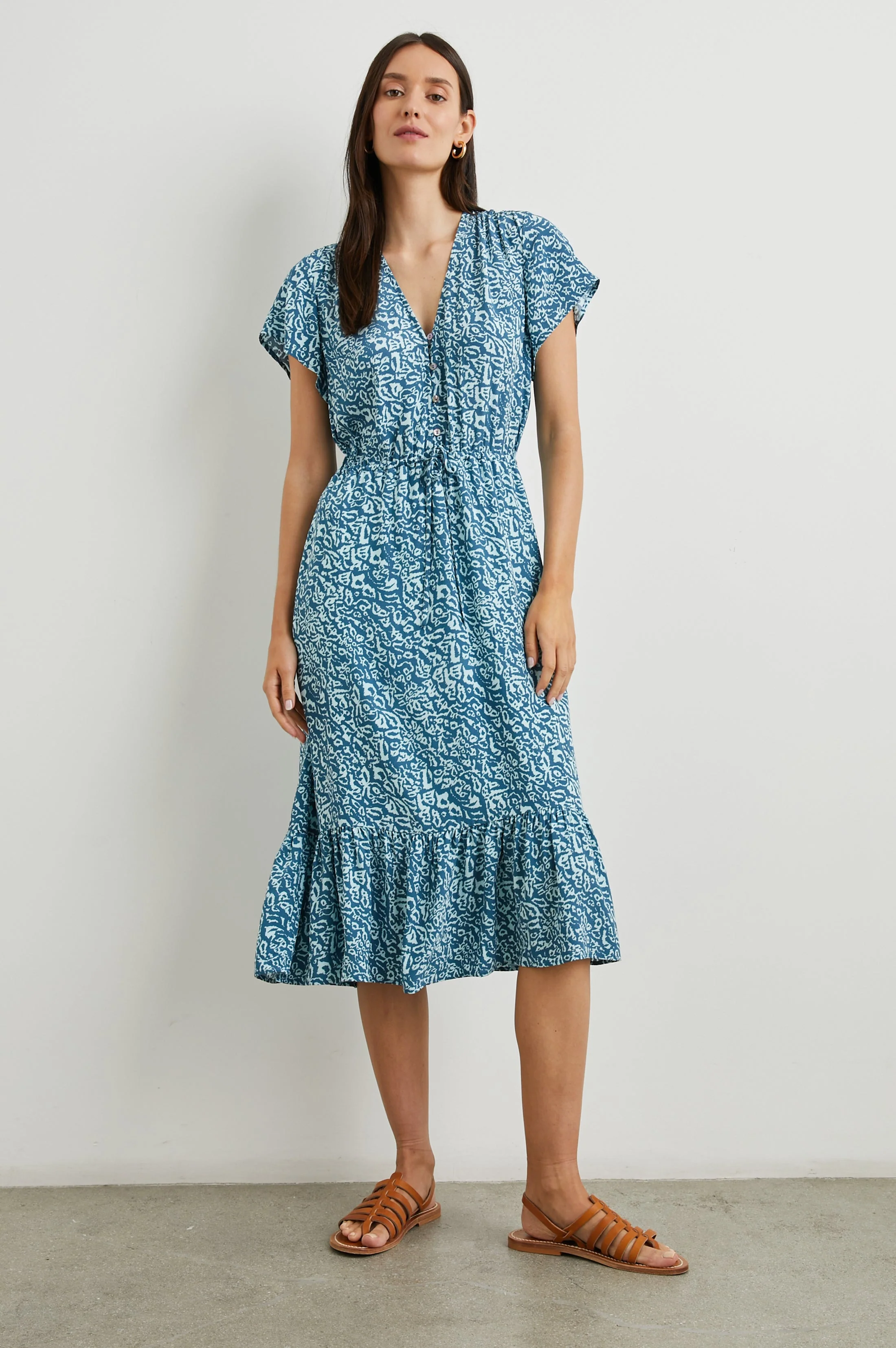 KIKI DRESS - BLUE HAVANA