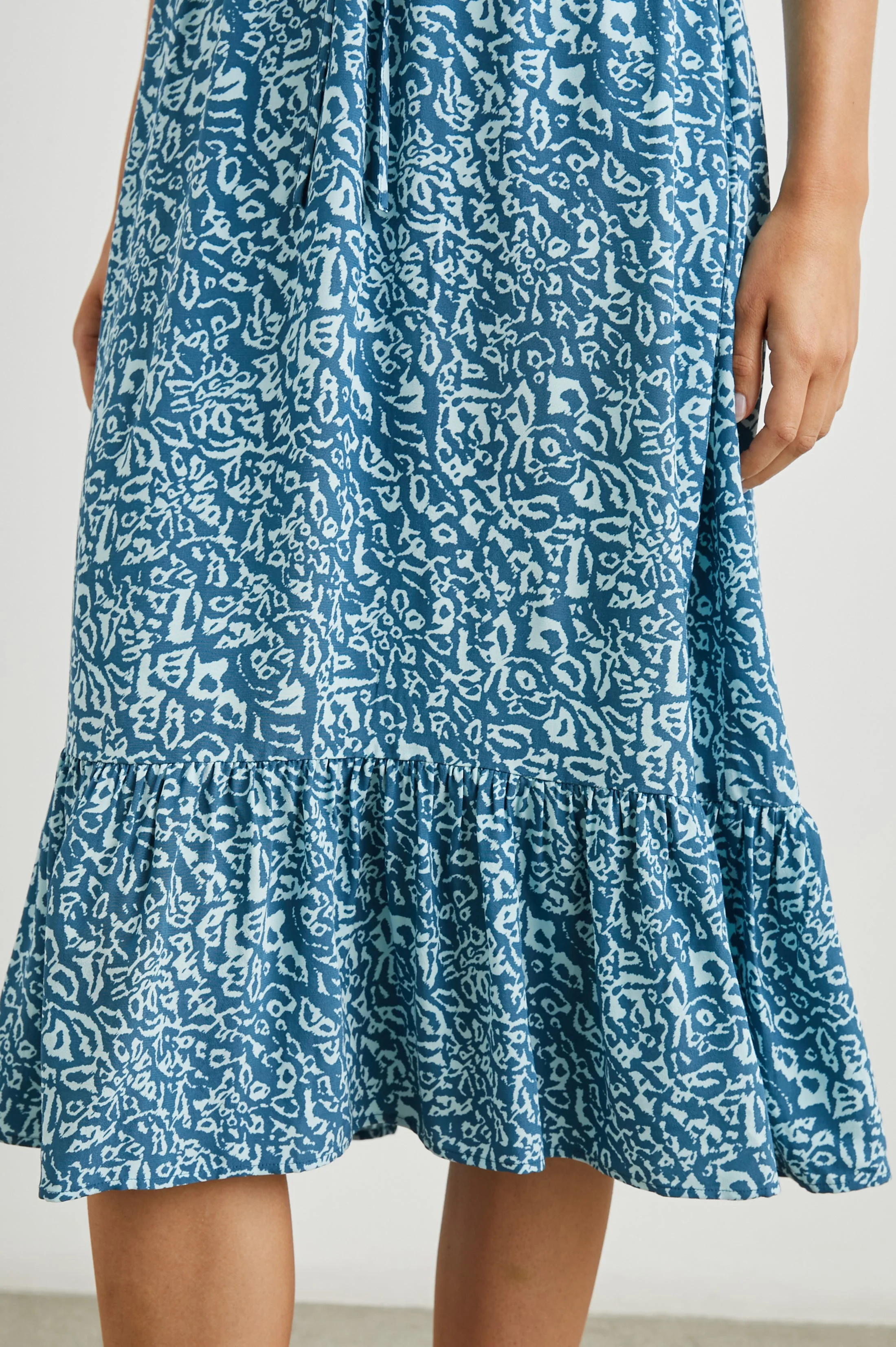 KIKI DRESS - BLUE HAVANA - Image 5