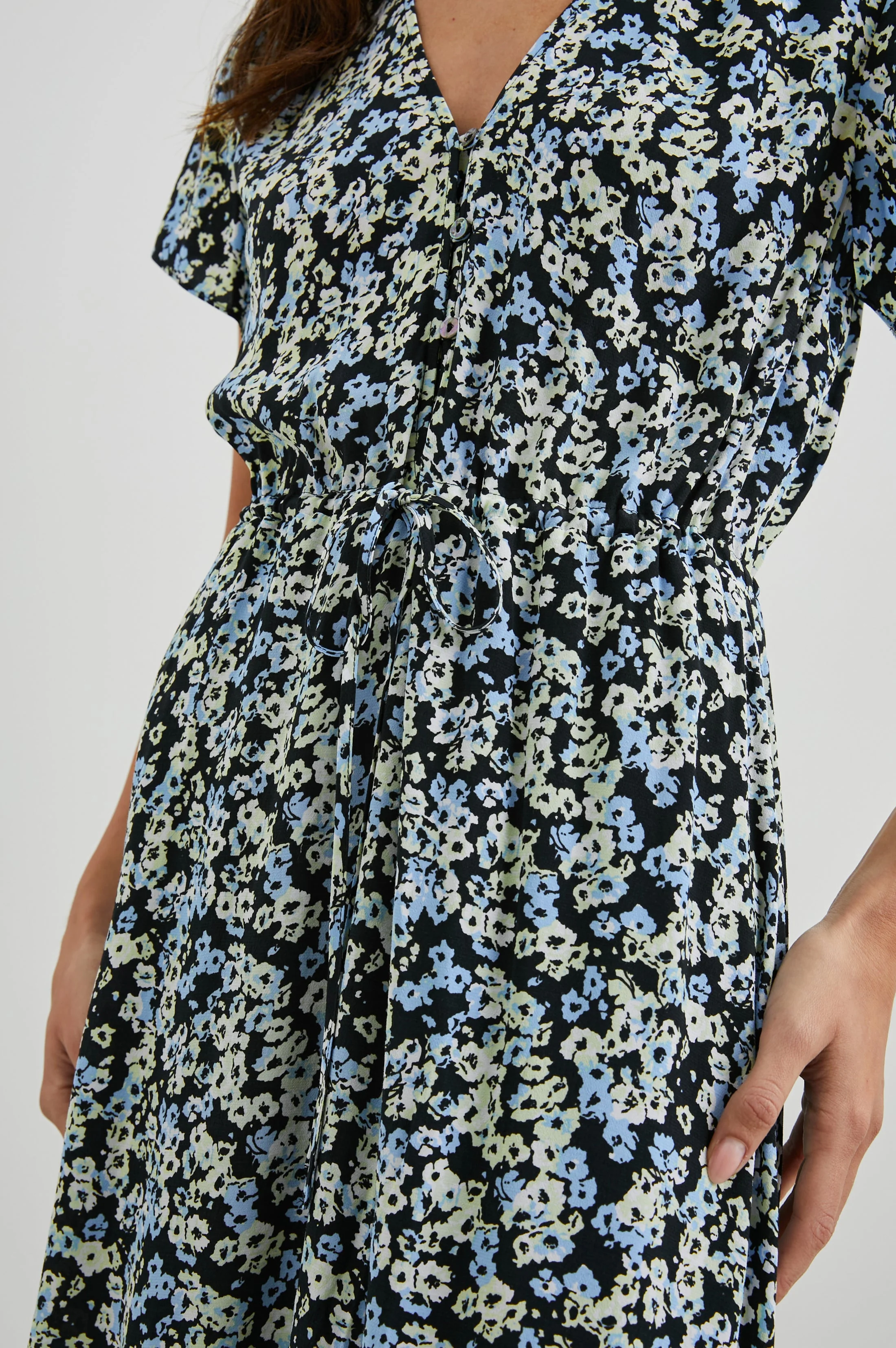 KIKI DRESS - MIDNIGHT MEADOW FLORAL - Image 2