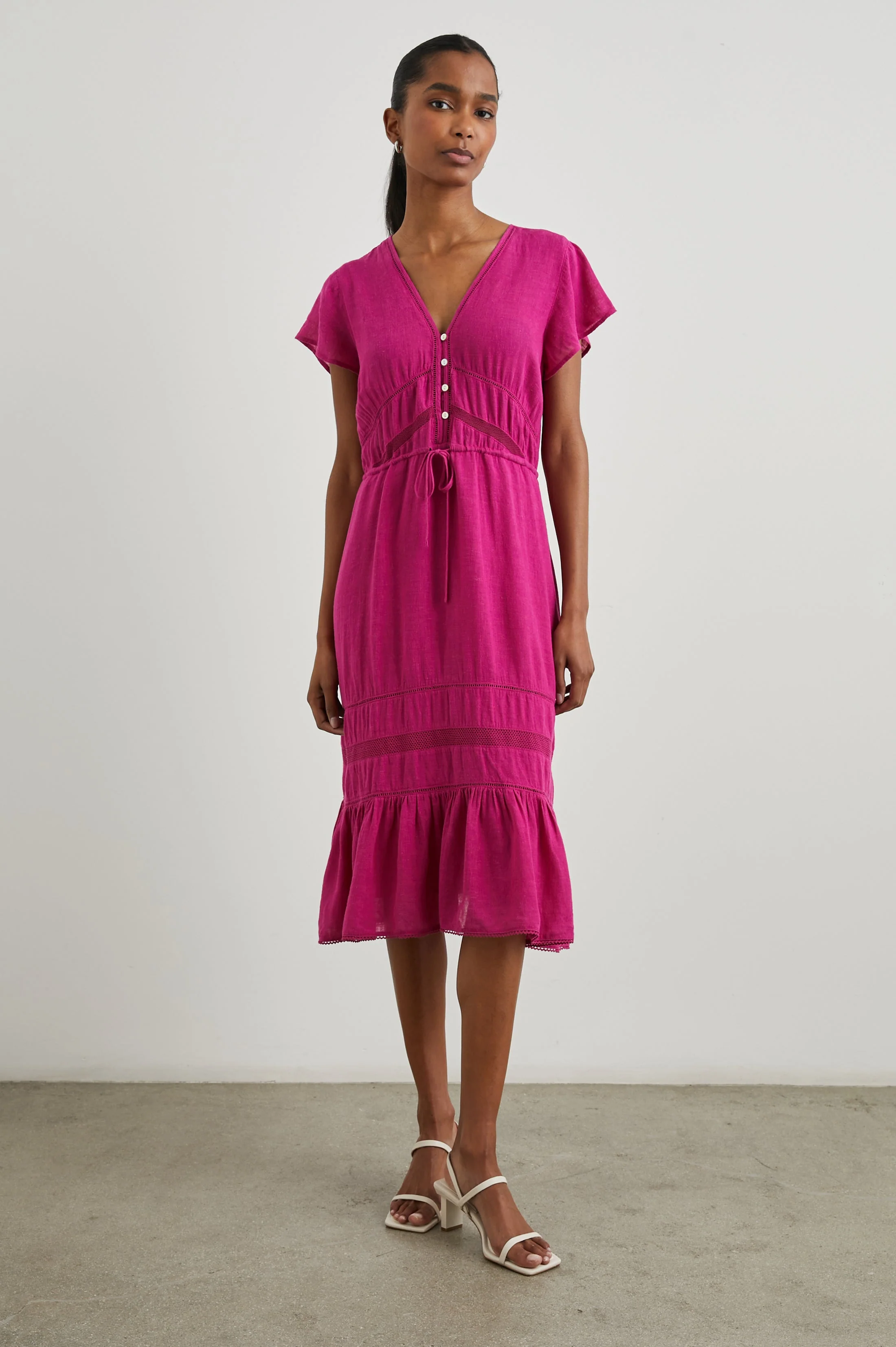 KIKI DRESS - RADIANCE LACE DETAIL - Image 3