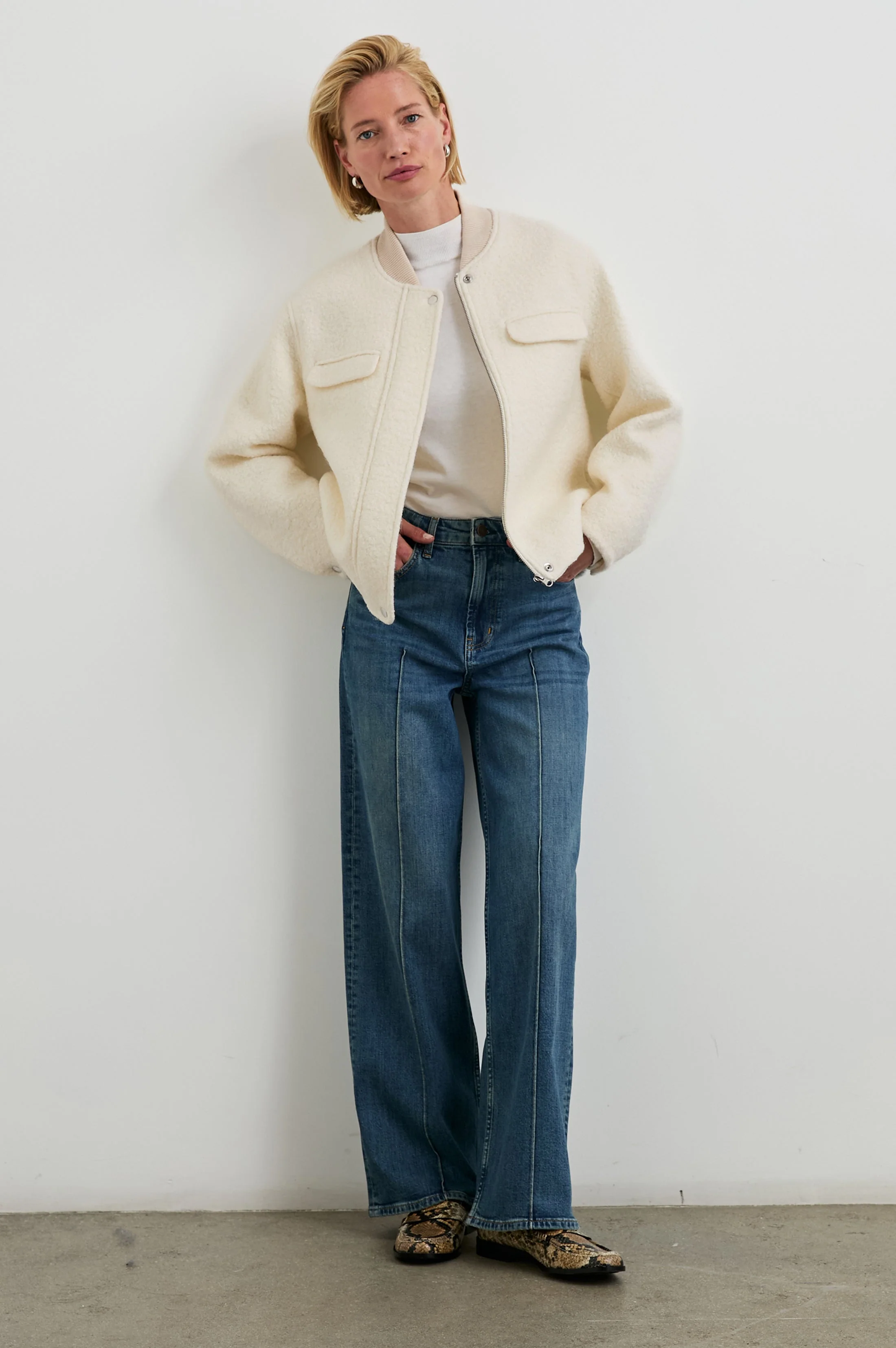 KINSLEY JACKET - IVORY - Image 3