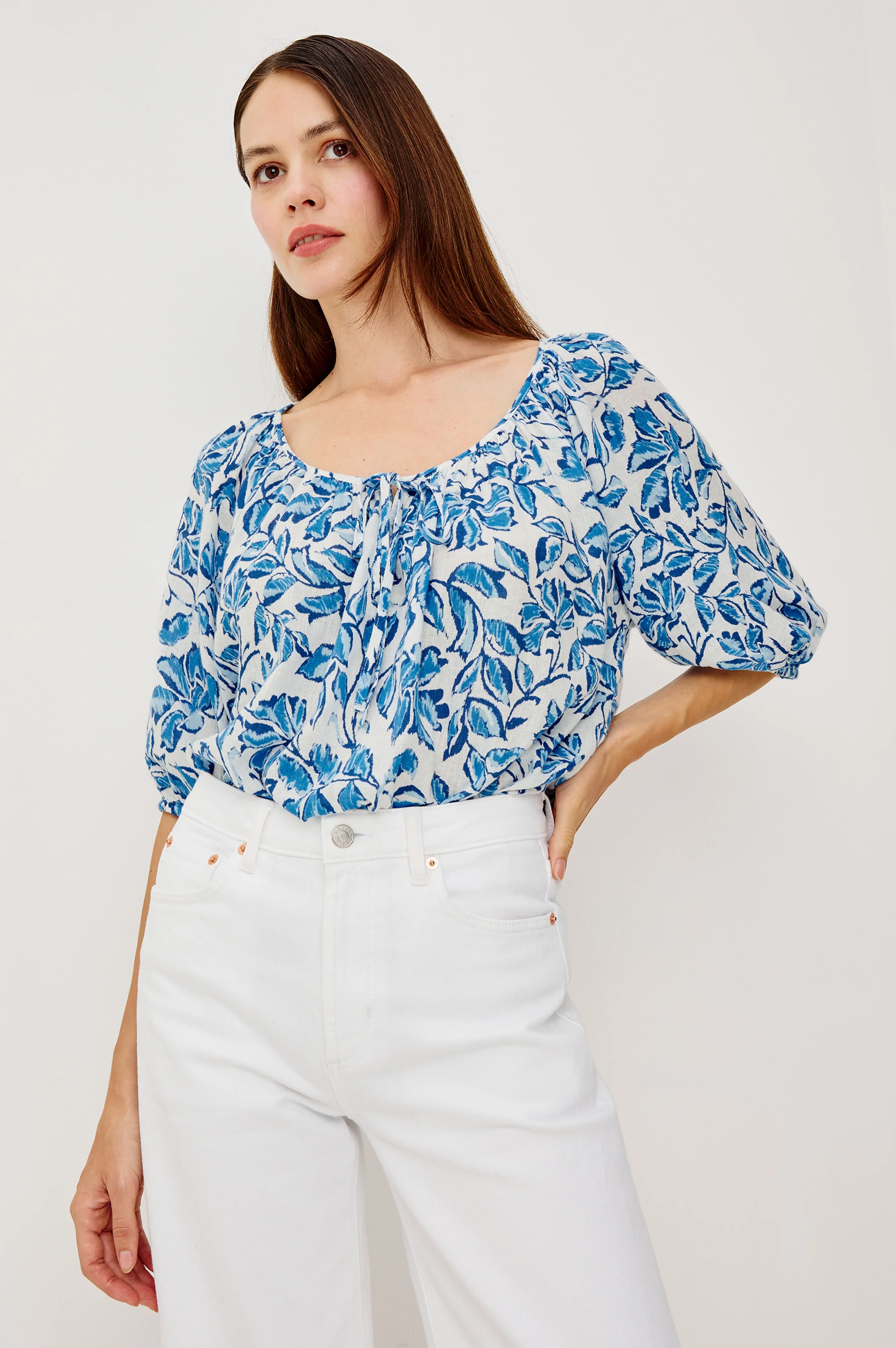 KIRSTIE TOP - AZURE JASMINE
