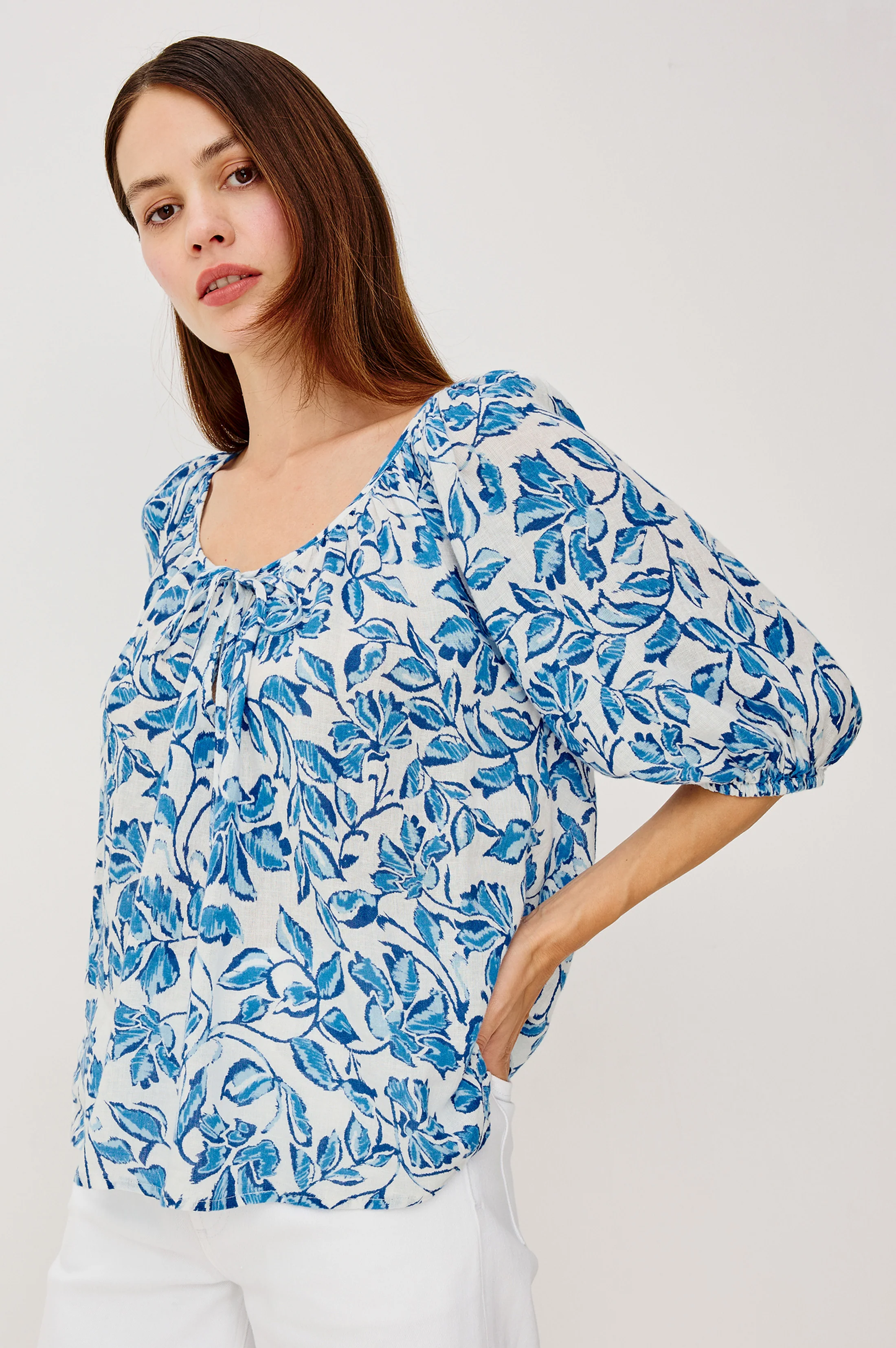 KIRSTIE TOP - AZURE JASMINE - Image 4