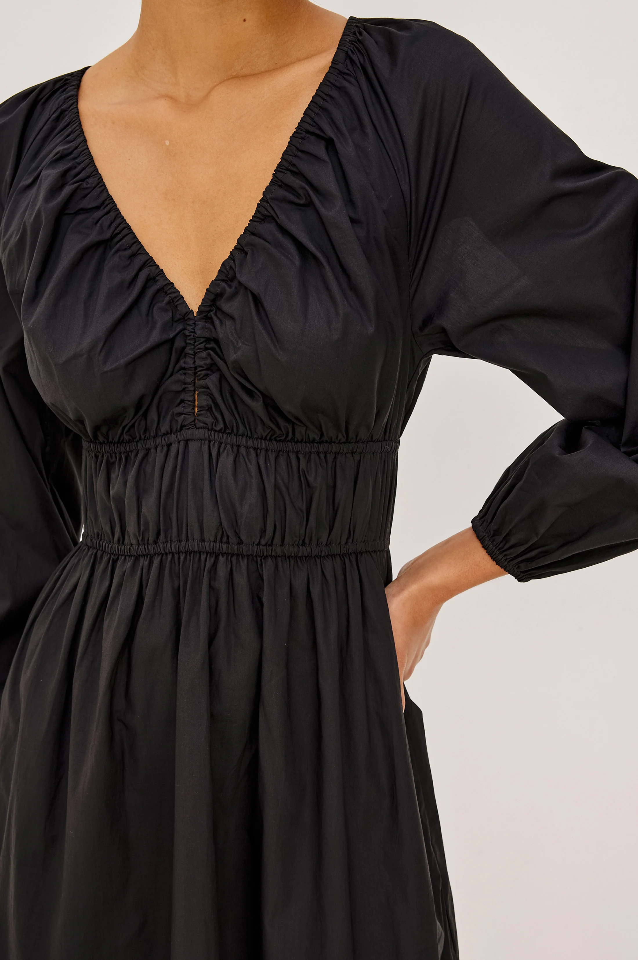 KRINA DRESS - BLACK - Image 2