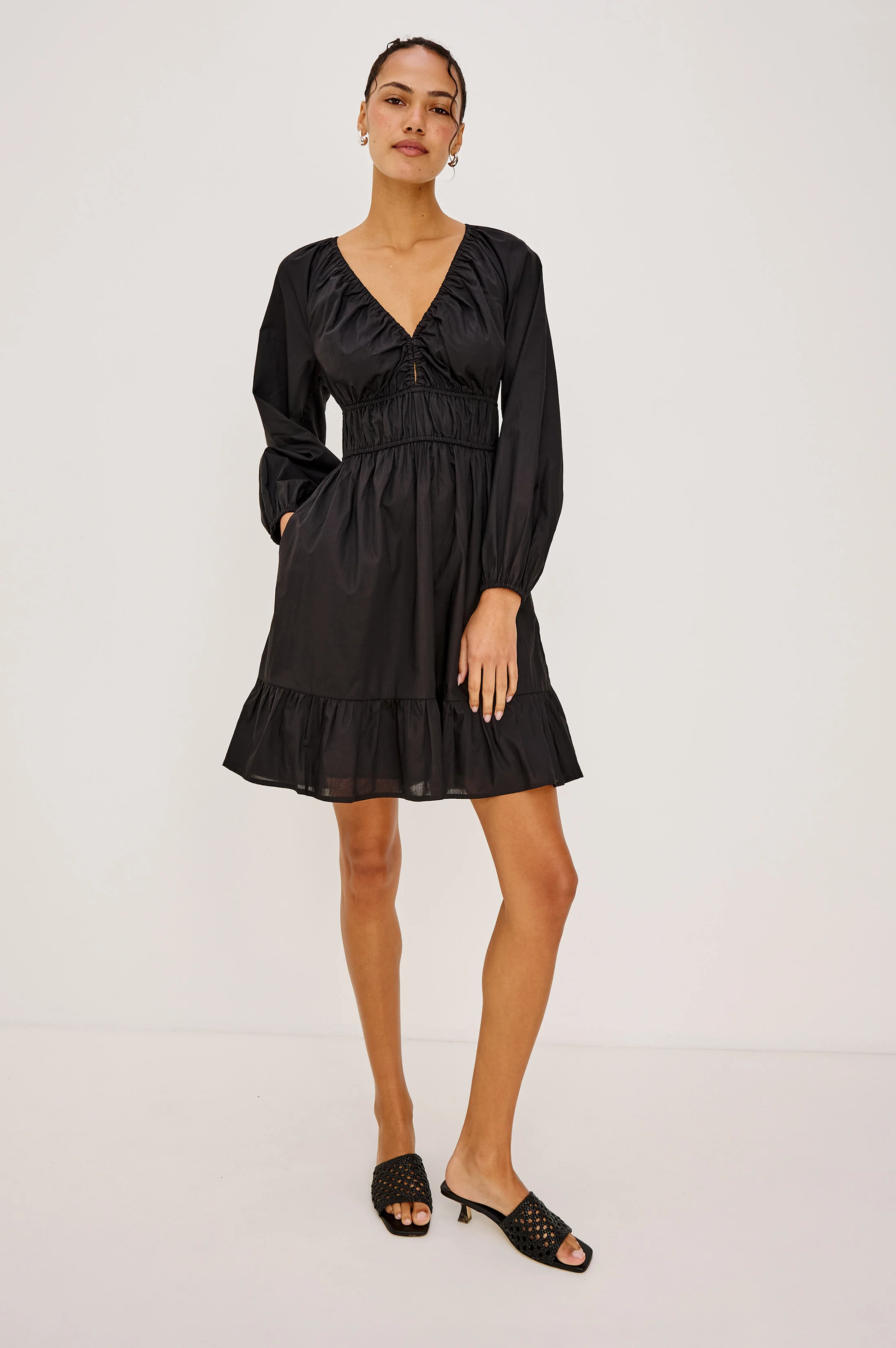 KRINA DRESS - BLACK - Image 3