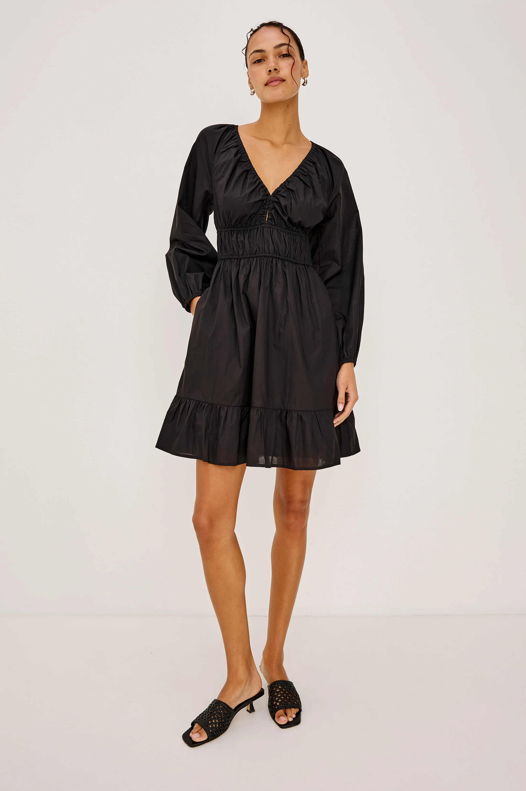 KRINA DRESS - BLACK - Image 4