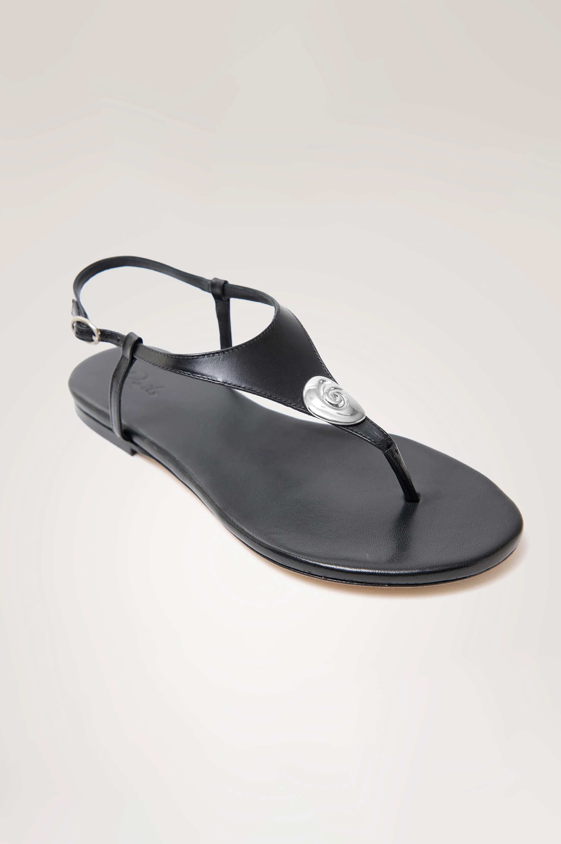 LAGOS SANDAL - BLACK LEATHER - Image 4
