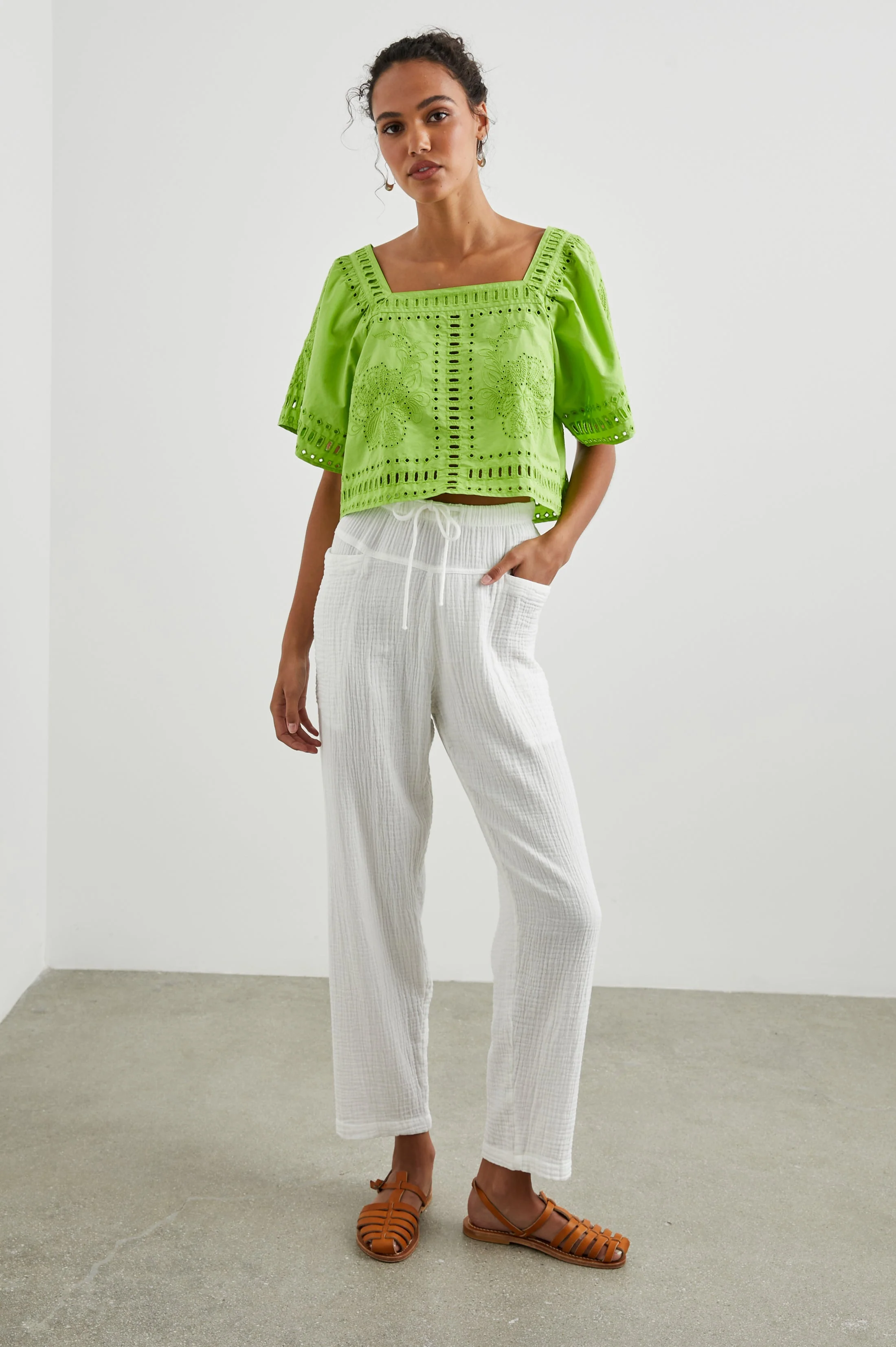 LAINE TOP - ISLAND GREEN - Image 3