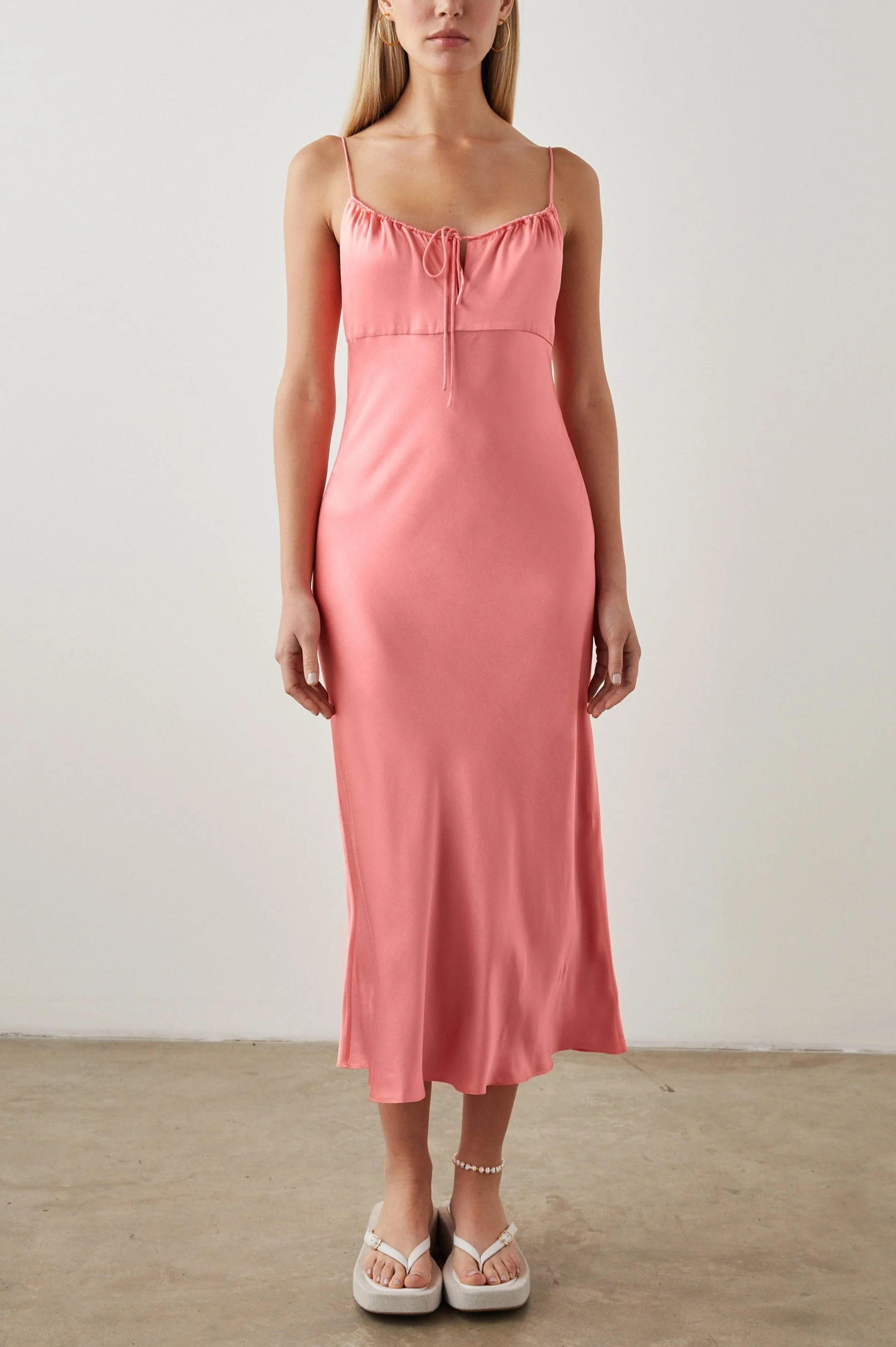 LARAMIE DRESS - CORAL