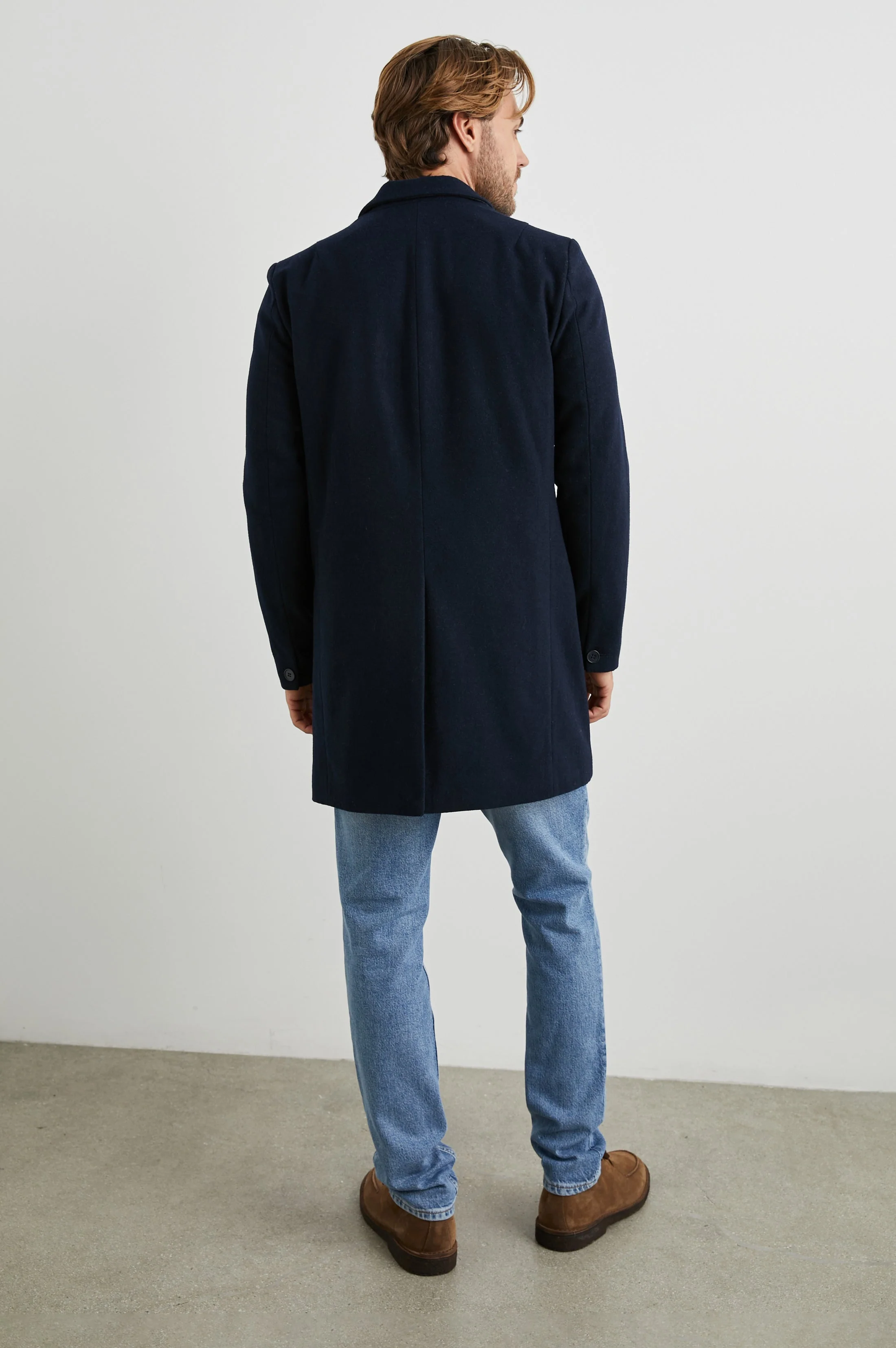 LARK COAT - NAVY - Image 6