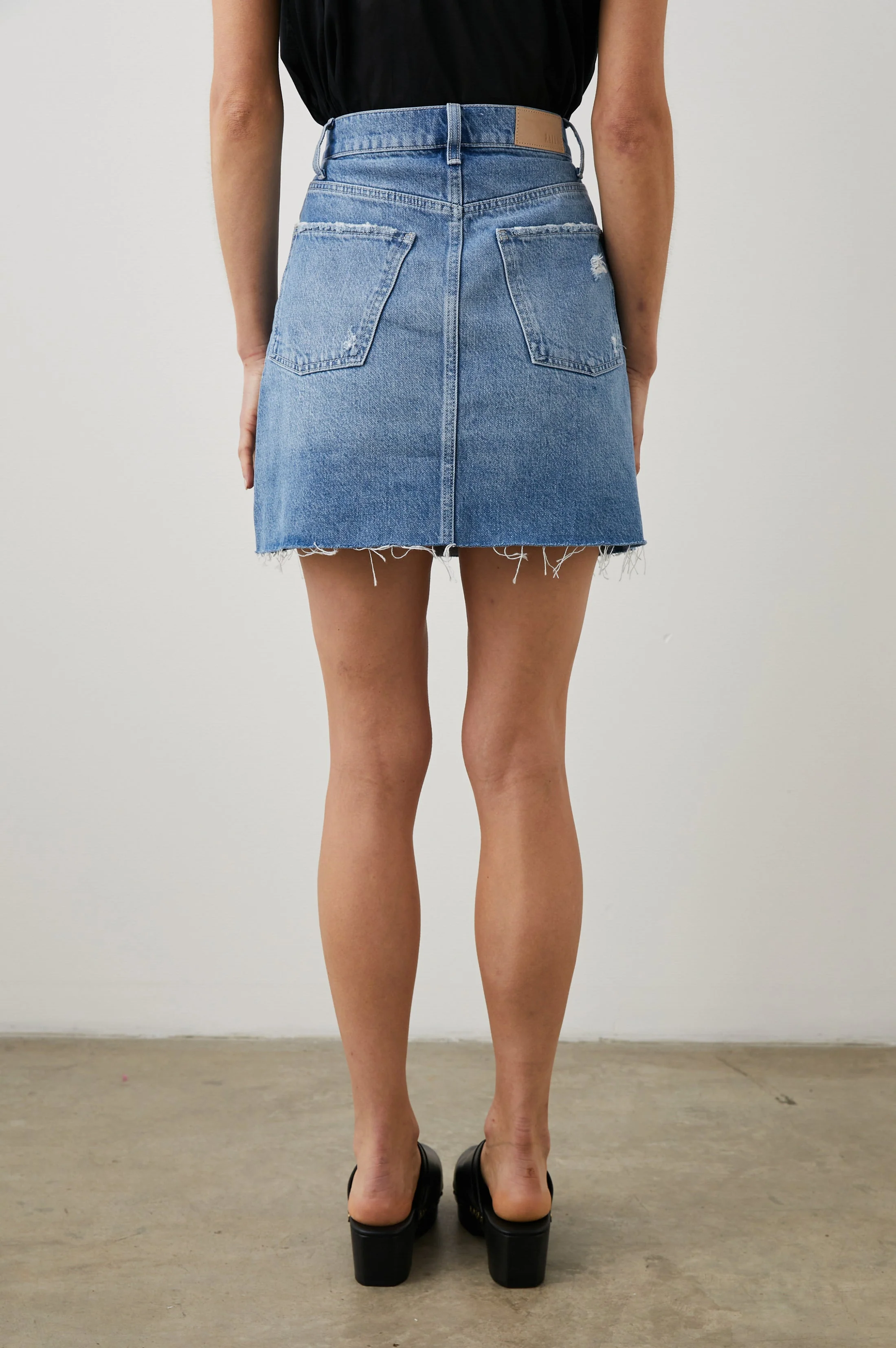 LAUREL SKIRT - MARINA DISTRESS - Image 4