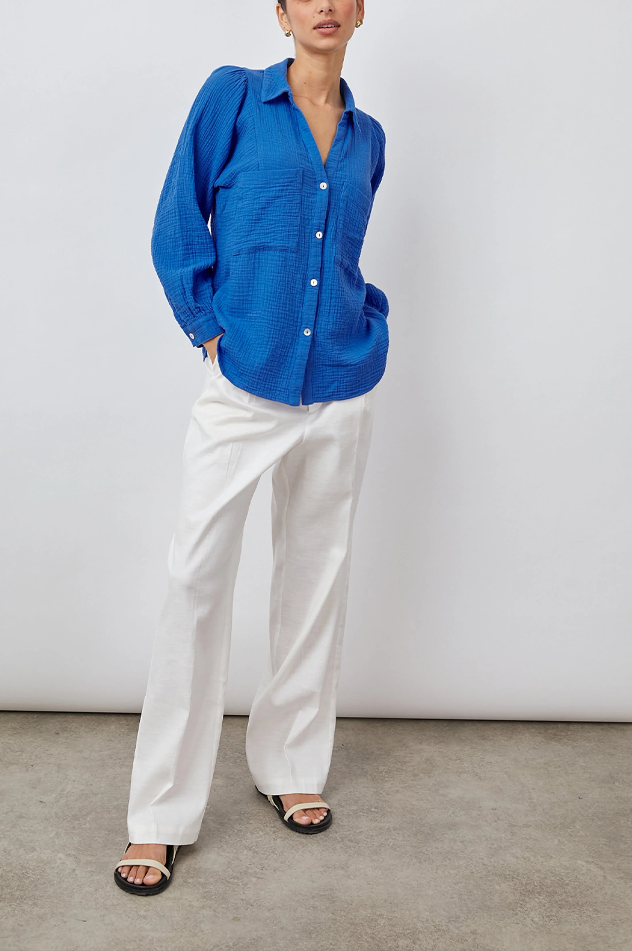 LAUREN SHIRT - PALACE BLUE - Image 2