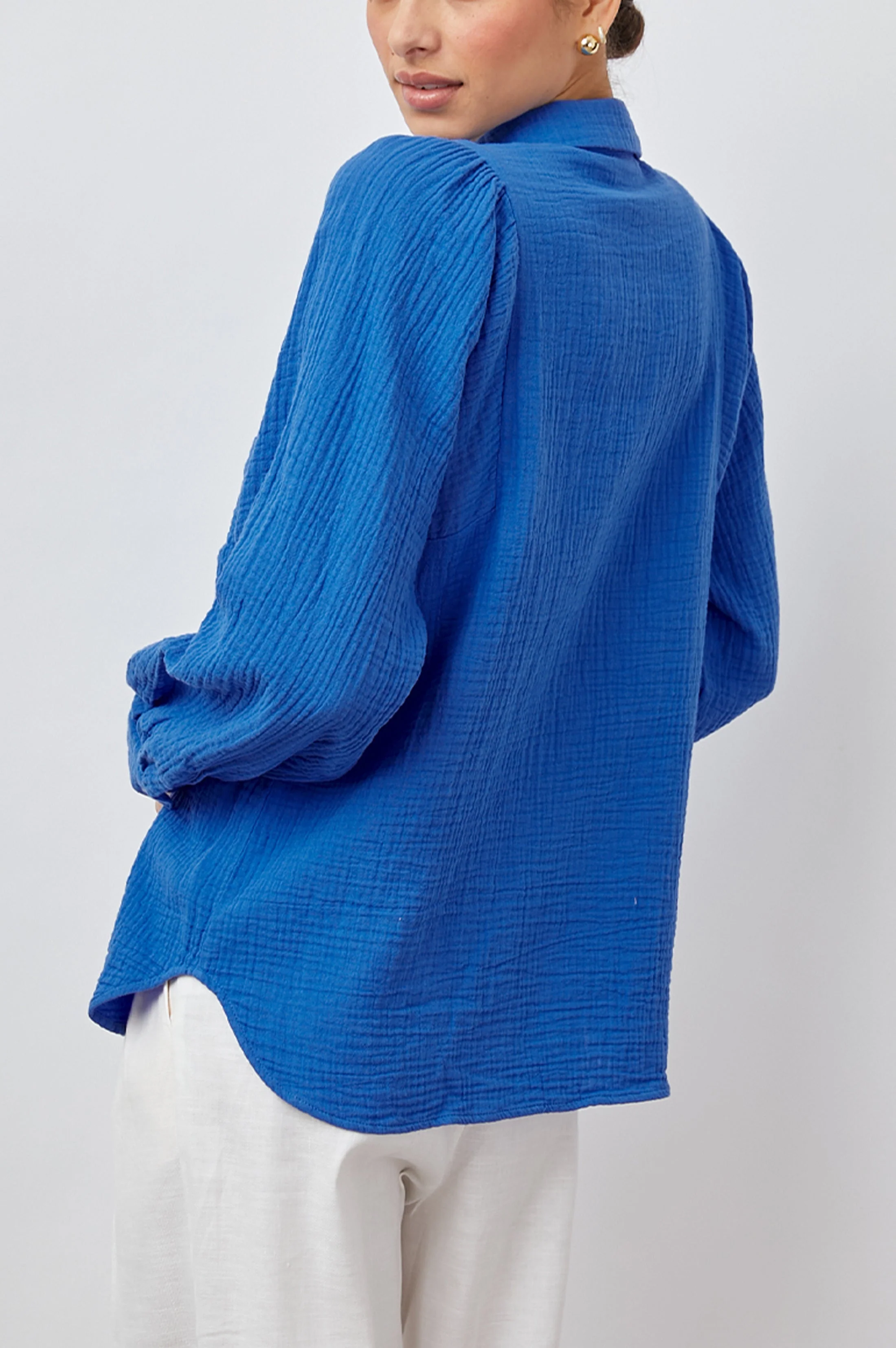 LAUREN SHIRT - PALACE BLUE - Image 5