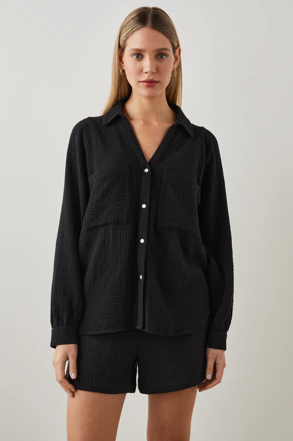 LAUREN SHIRT - BLACK